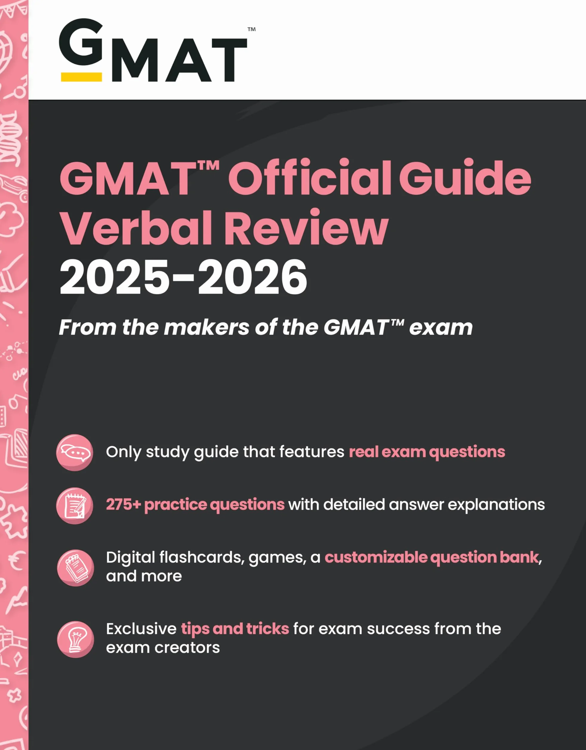 GMAT Official Guide Verbal Review 2025-2026: Book + Online Question Bank