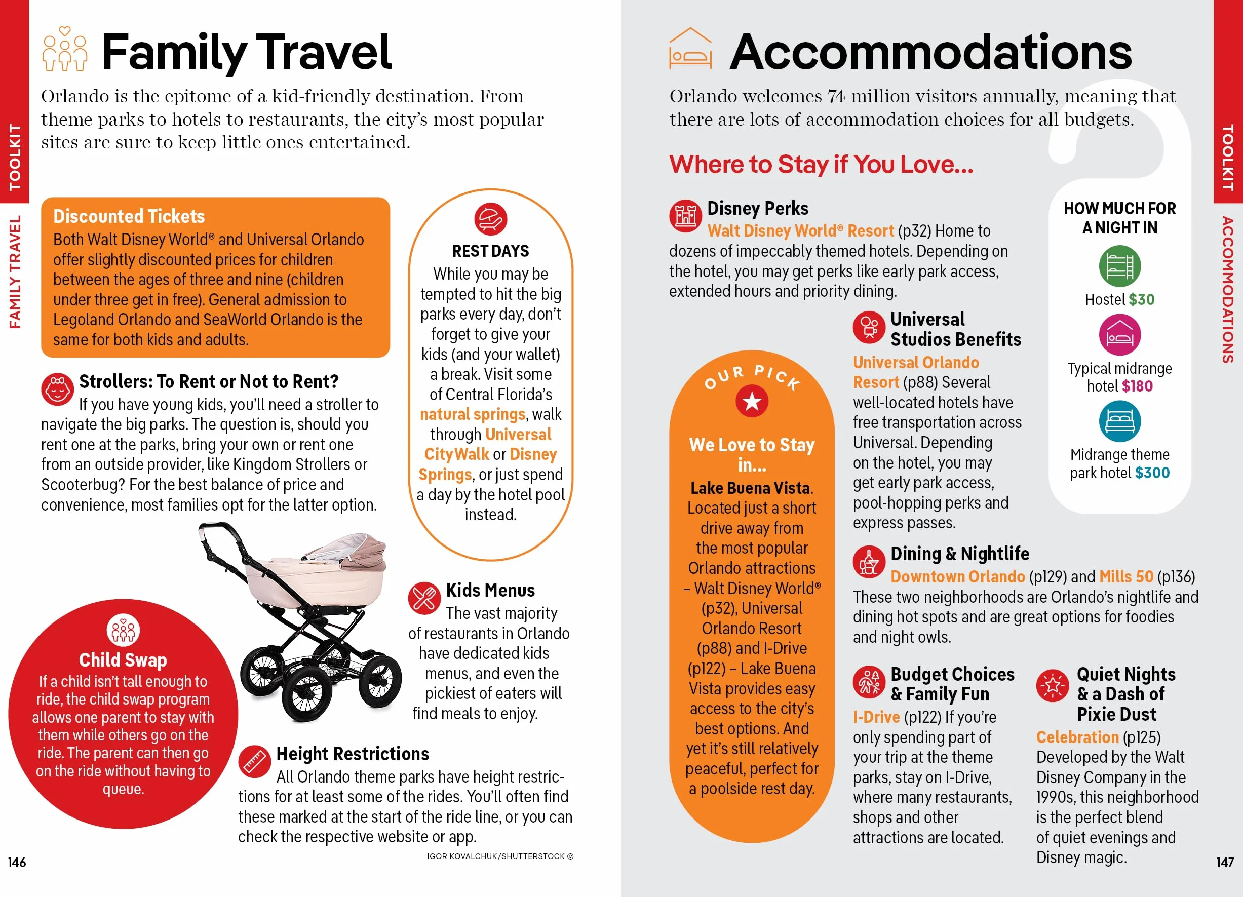 Pocket Orlando & Walt Disney World Resort 4ed -anglais-: Discover Twice the Region in Half the Time | Top Sights | Maps & Walking Tours | Covers The Magic Kingdom, Disney's Hollywood Studios and more