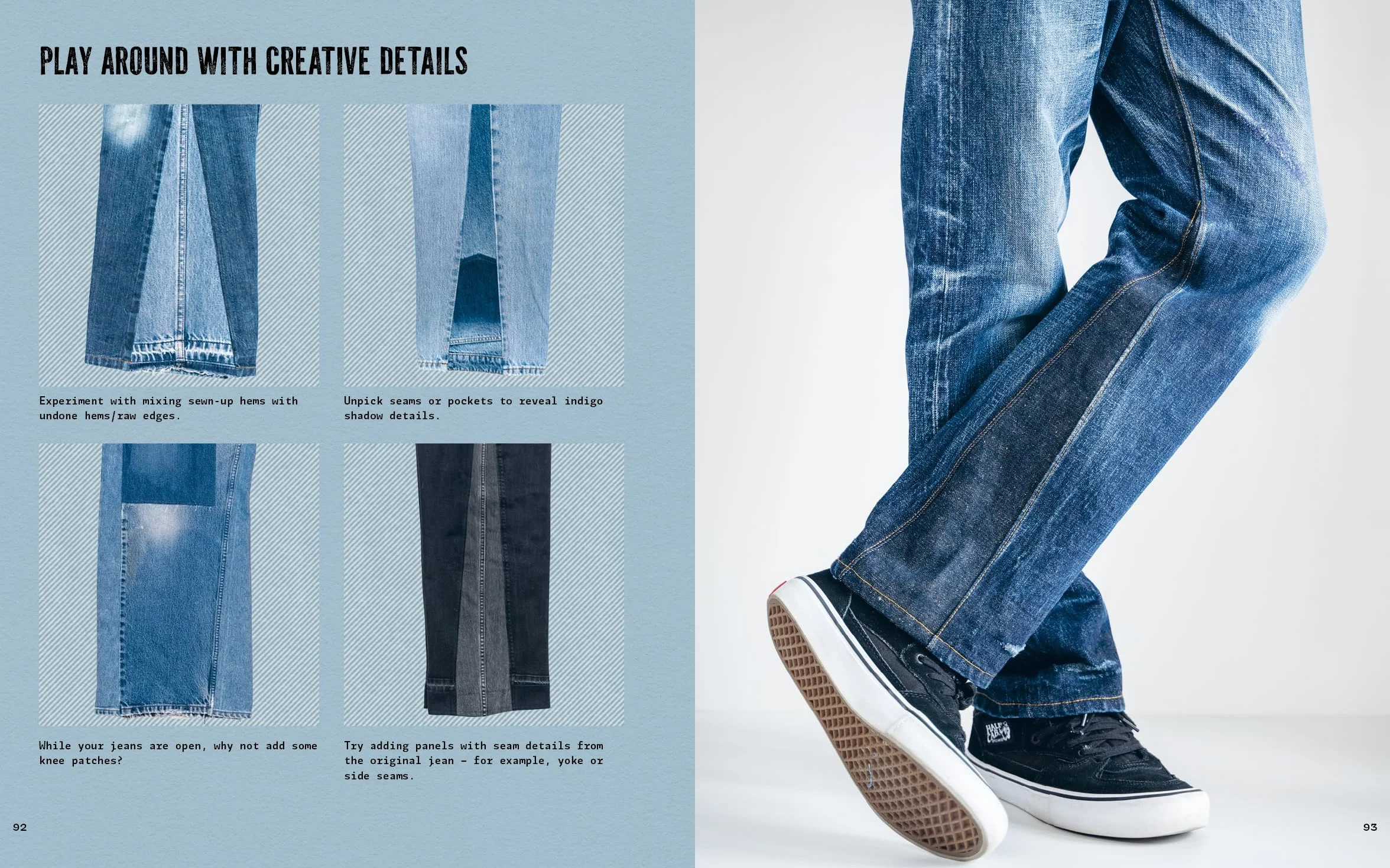 Jean Genius /anglais: Repair, Reimagine & Repurpose Your Denim