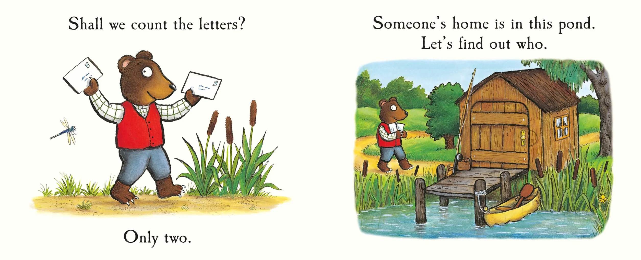 Postman Bear: A Lift-the-flap Book