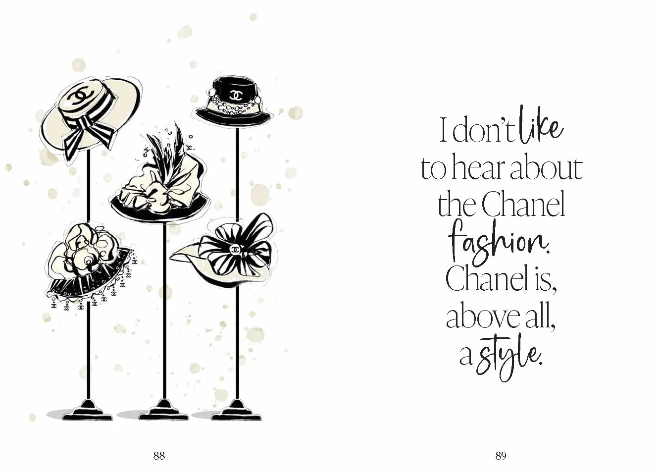 Words from a Fashion Icon: Coco Chanel: Inspirational Quotes by Fashion Designer Coco Chanel, Illustrated by Megan Hess