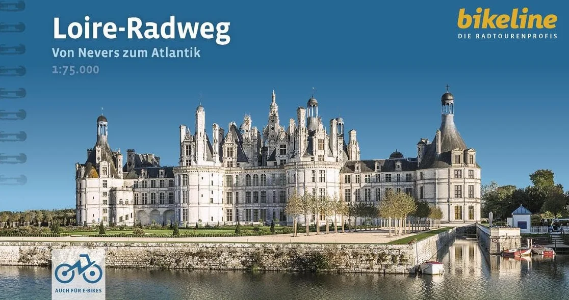 Loire-Radweg 1:75.000 645 km GPS-Track Übernachtungsverzeichnis LiveUpdate
