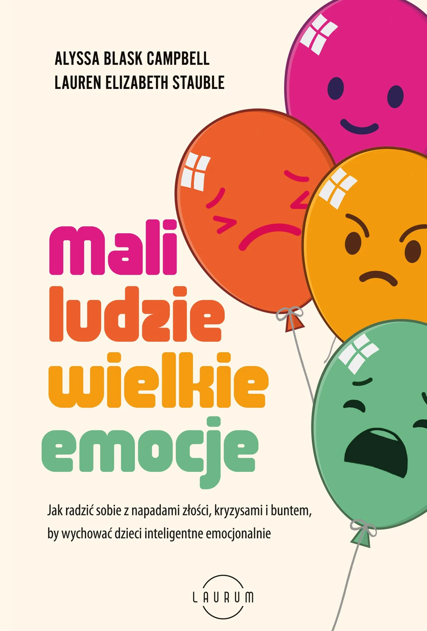 MALI LUDZIE - WIELKIE EMOCJE: Jak radzić sobie z napadami złości, kryzysami i buntem, by wychować dzieci inteligentne emocjonalnie