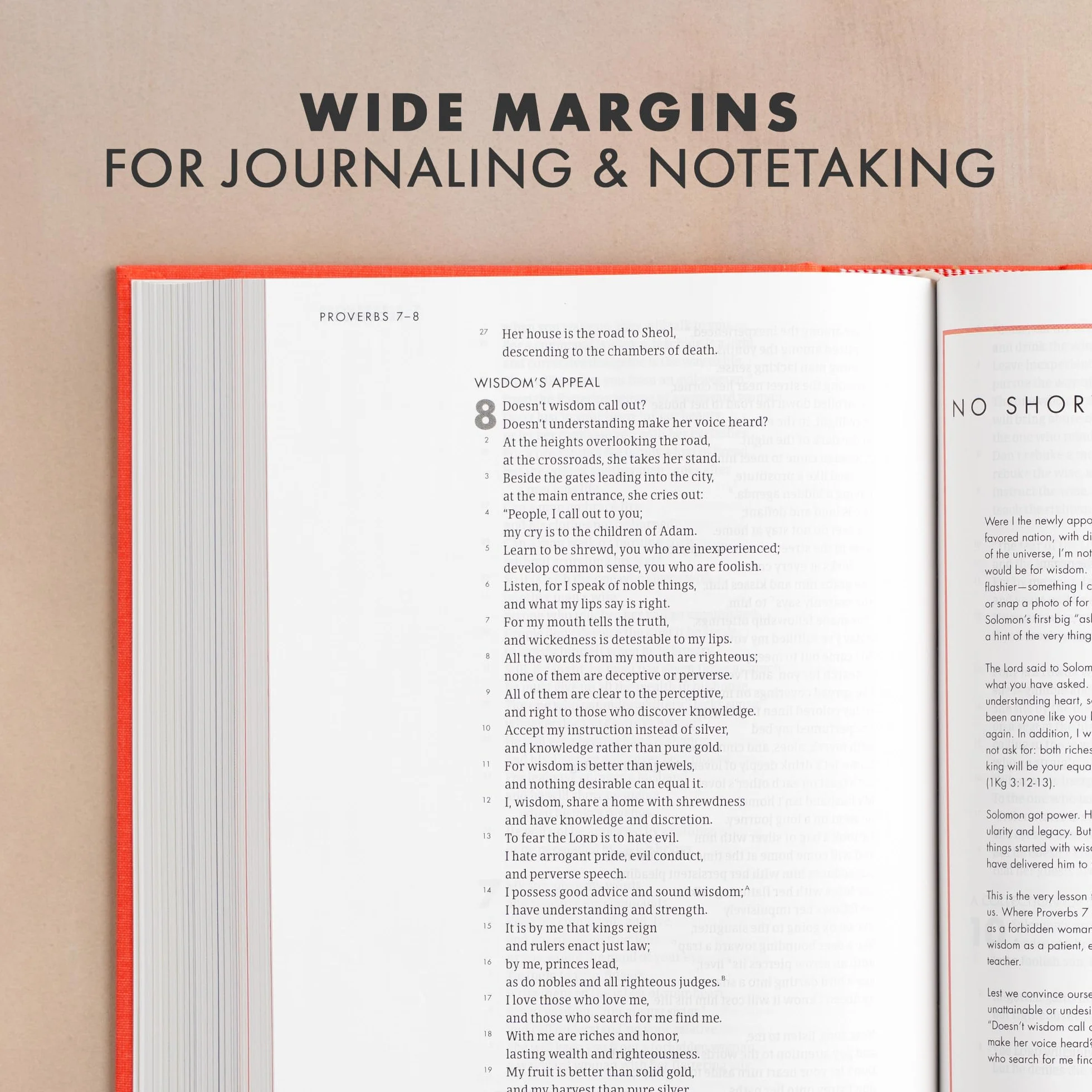 CSB She Reads Truth Bible, Poppy Linen: Notetaking Space, Devotionals, Reading Plans, Easy-To-Read Font