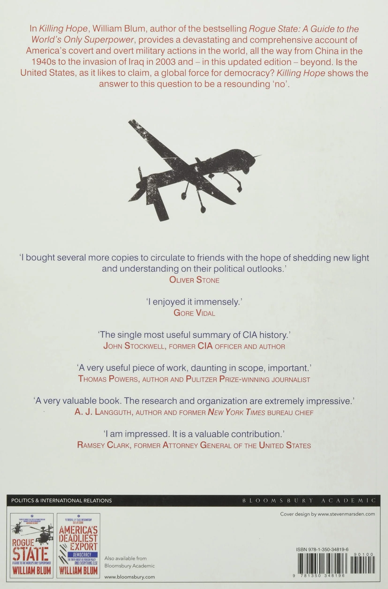 Killing Hope: US Military and CIA Interventions since World War II