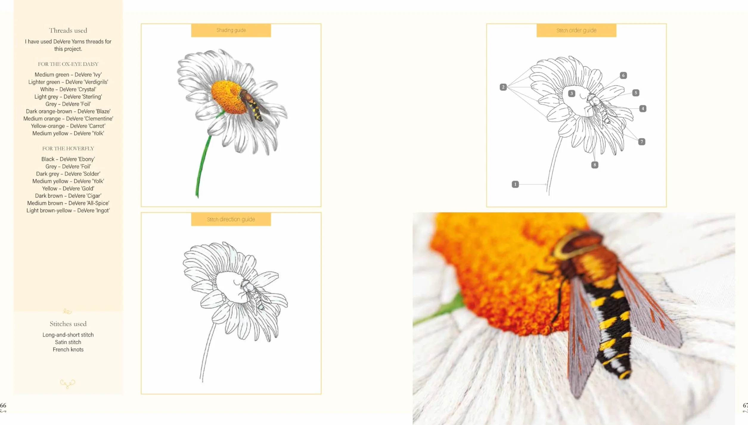 Needlepainted Plants and Pollinators: An Insect Lover's Guide to Silk Shading Embroidery