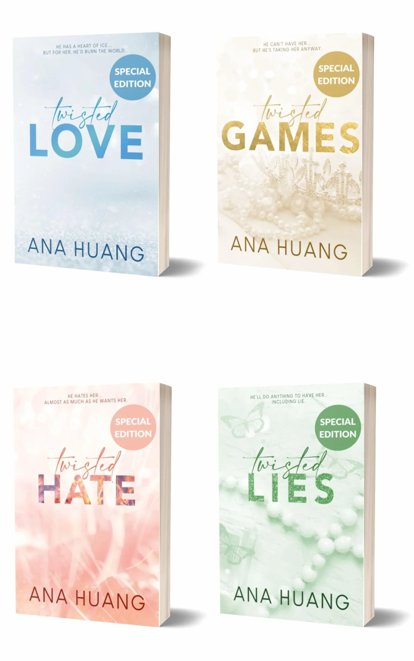 Twisted Love Games Hate Lies set: Special Edition Set