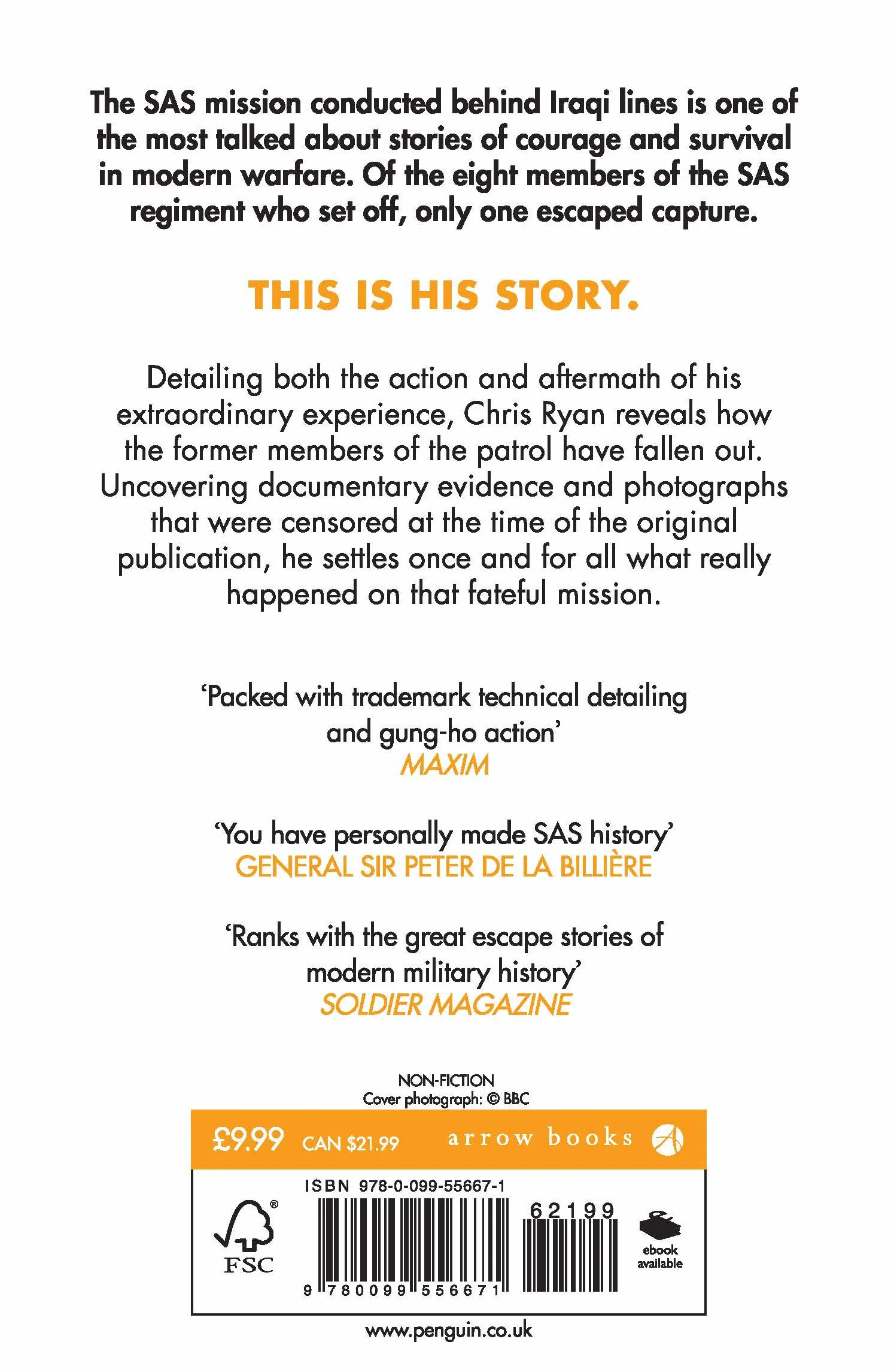 The One That Got Away: The legendary true story of an SAS man alone behind enemy lines