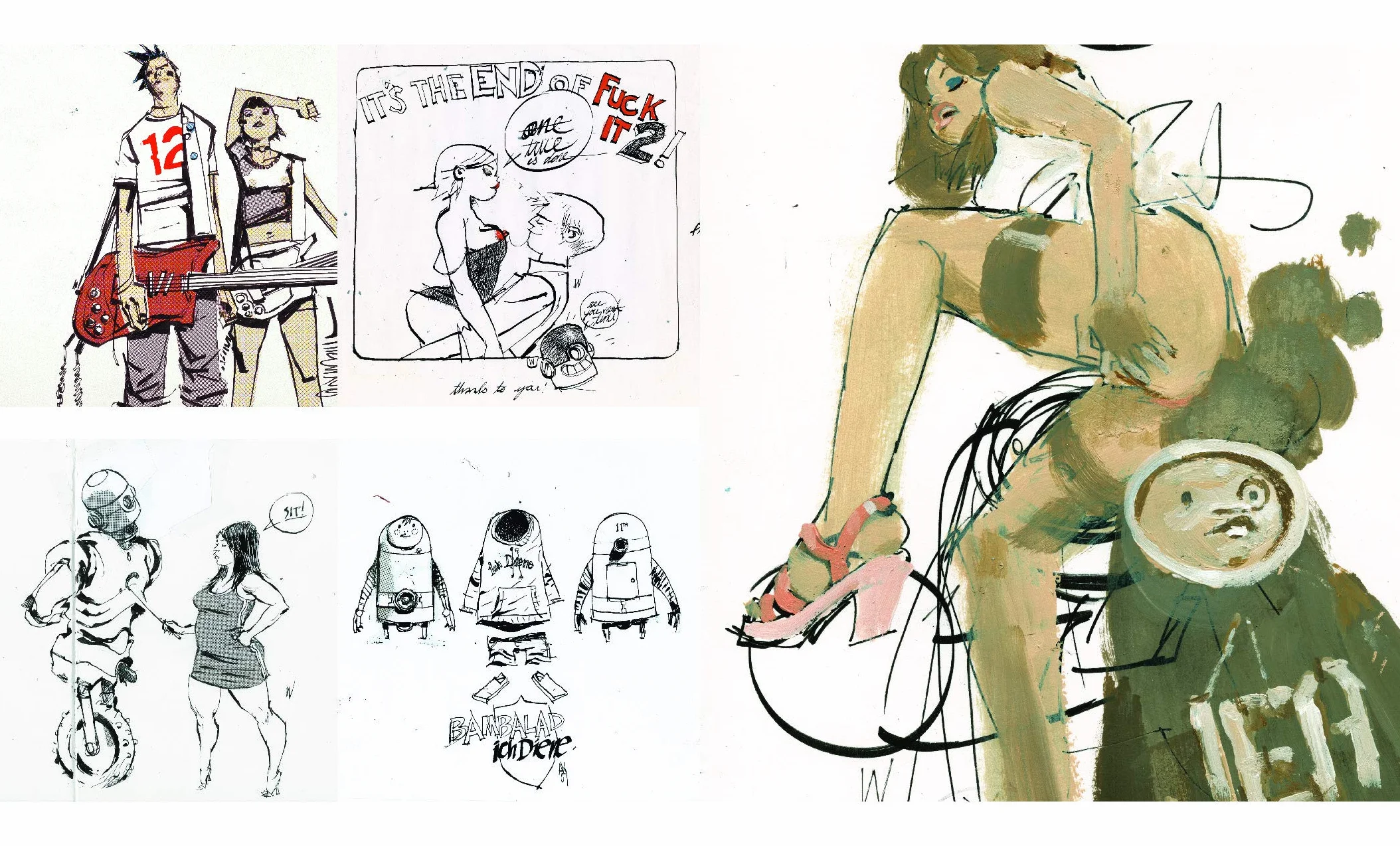 Zawa Zawa: Treasured Art Works of Ashley Wood