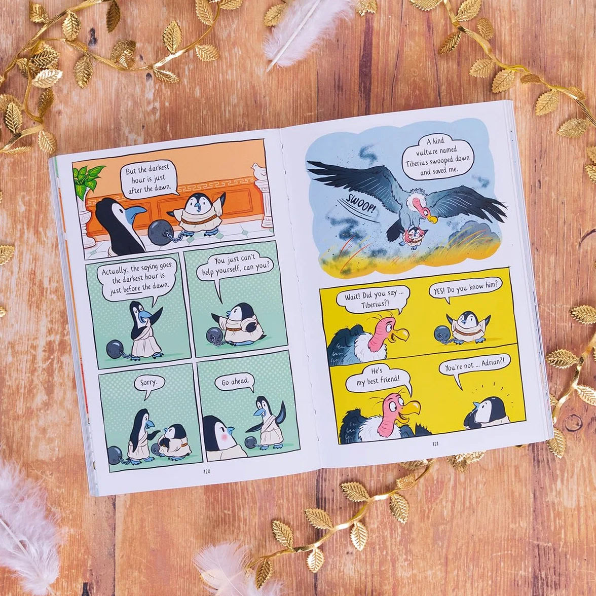 Pablo and Splash: Roman Holiday: The hilarious kids' graphic novel series about time-travelling penguins