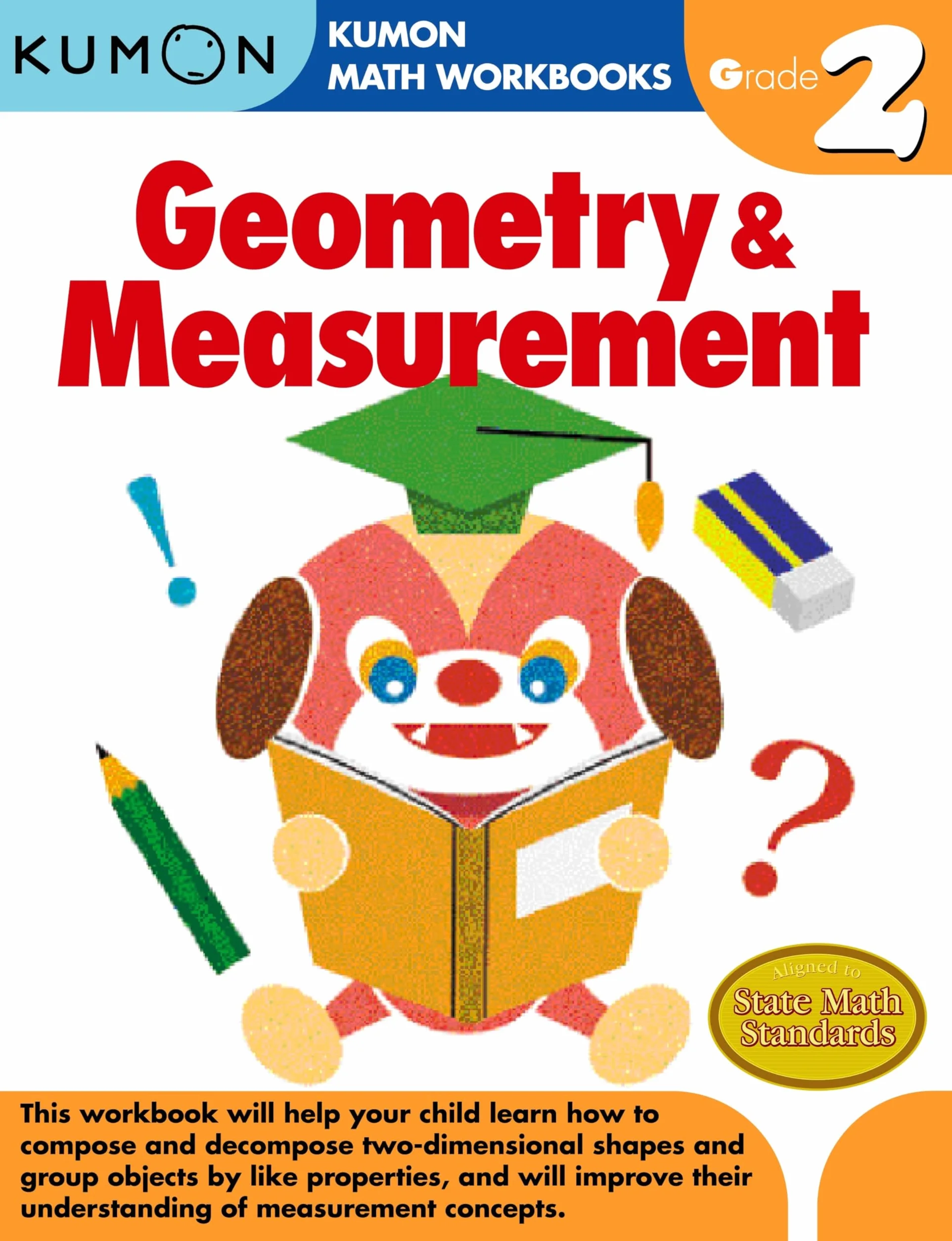 Grade 2 Geometry & Measurement (Kumon Math Workbooks)
