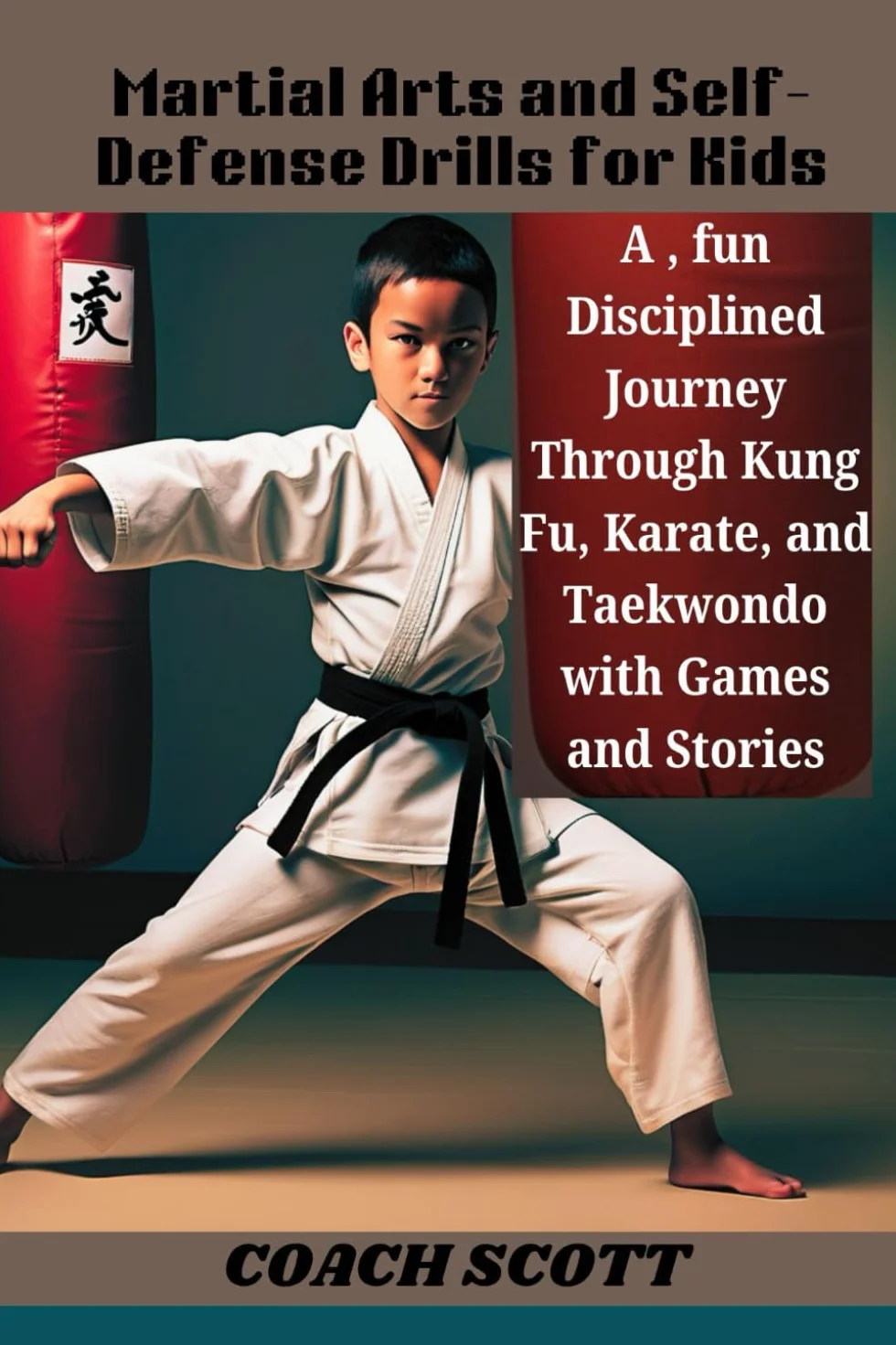 Kids Martial Arts Self-Defense Drills Kung Fu Karate Taekwondo Games Stories