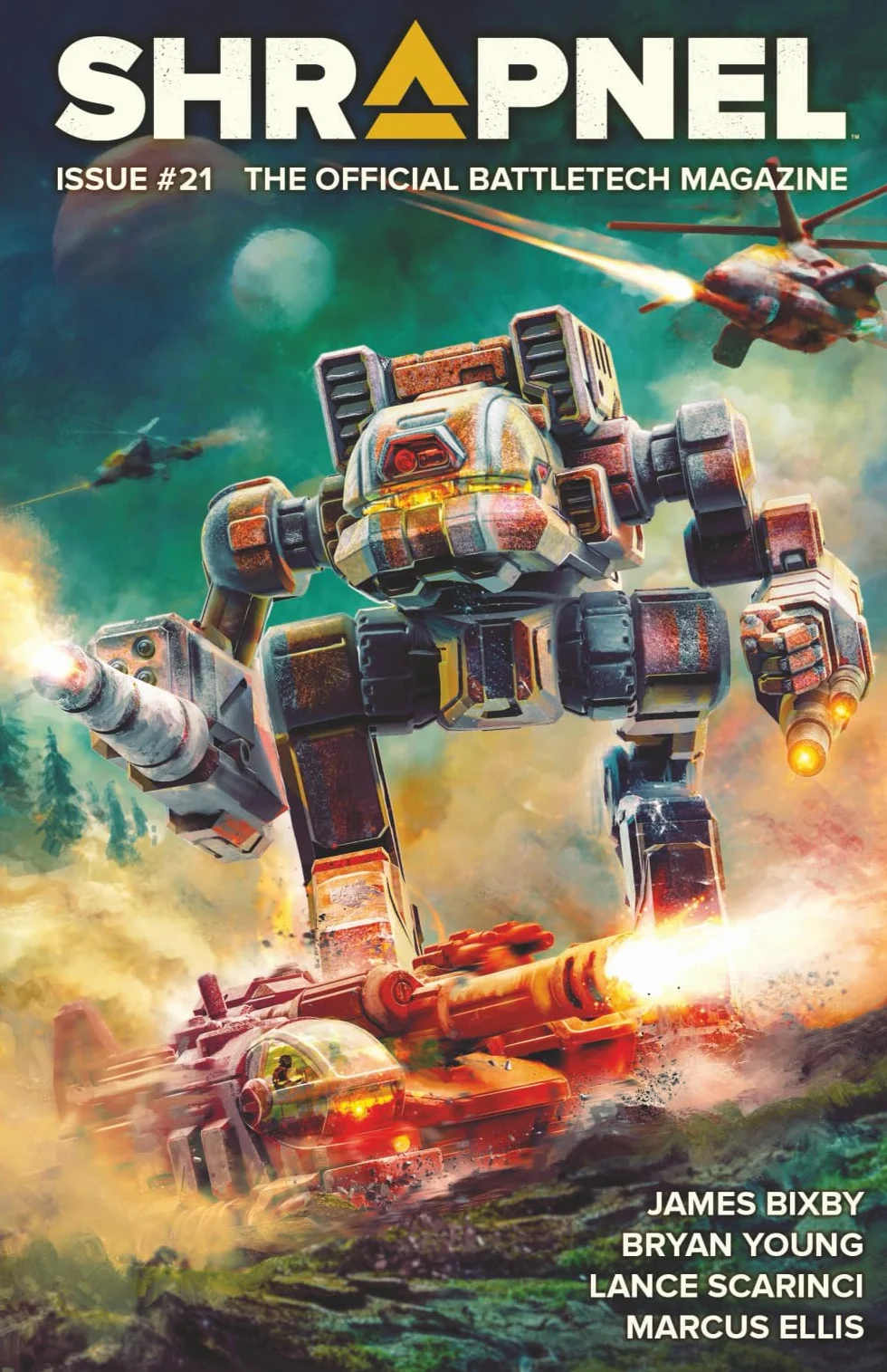 BattleTech: Shrapnel Issue #21 - The Official BattleTech Magazine