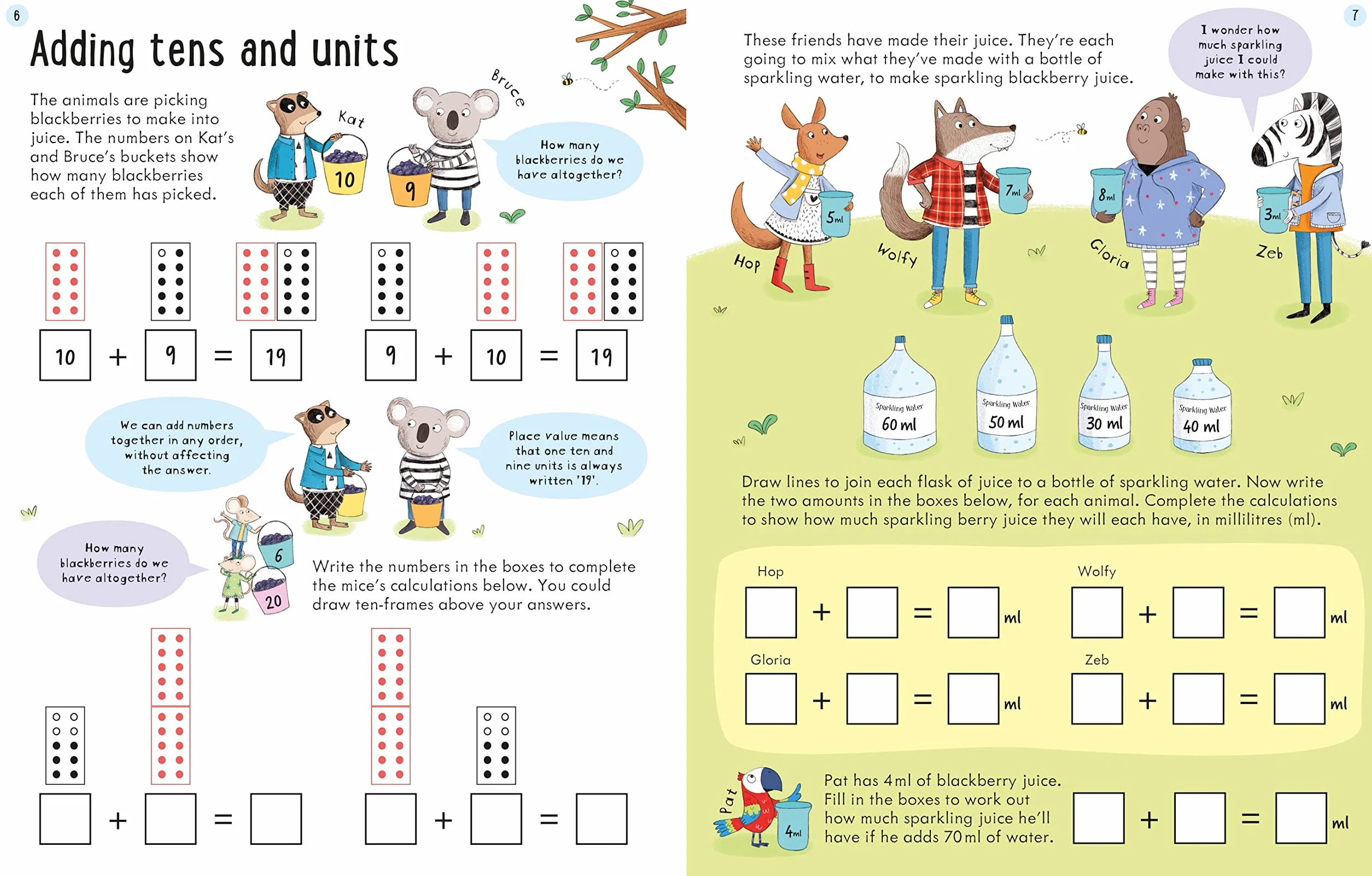 Usborne Workbooks Adding and Subtracting 7-8: 1