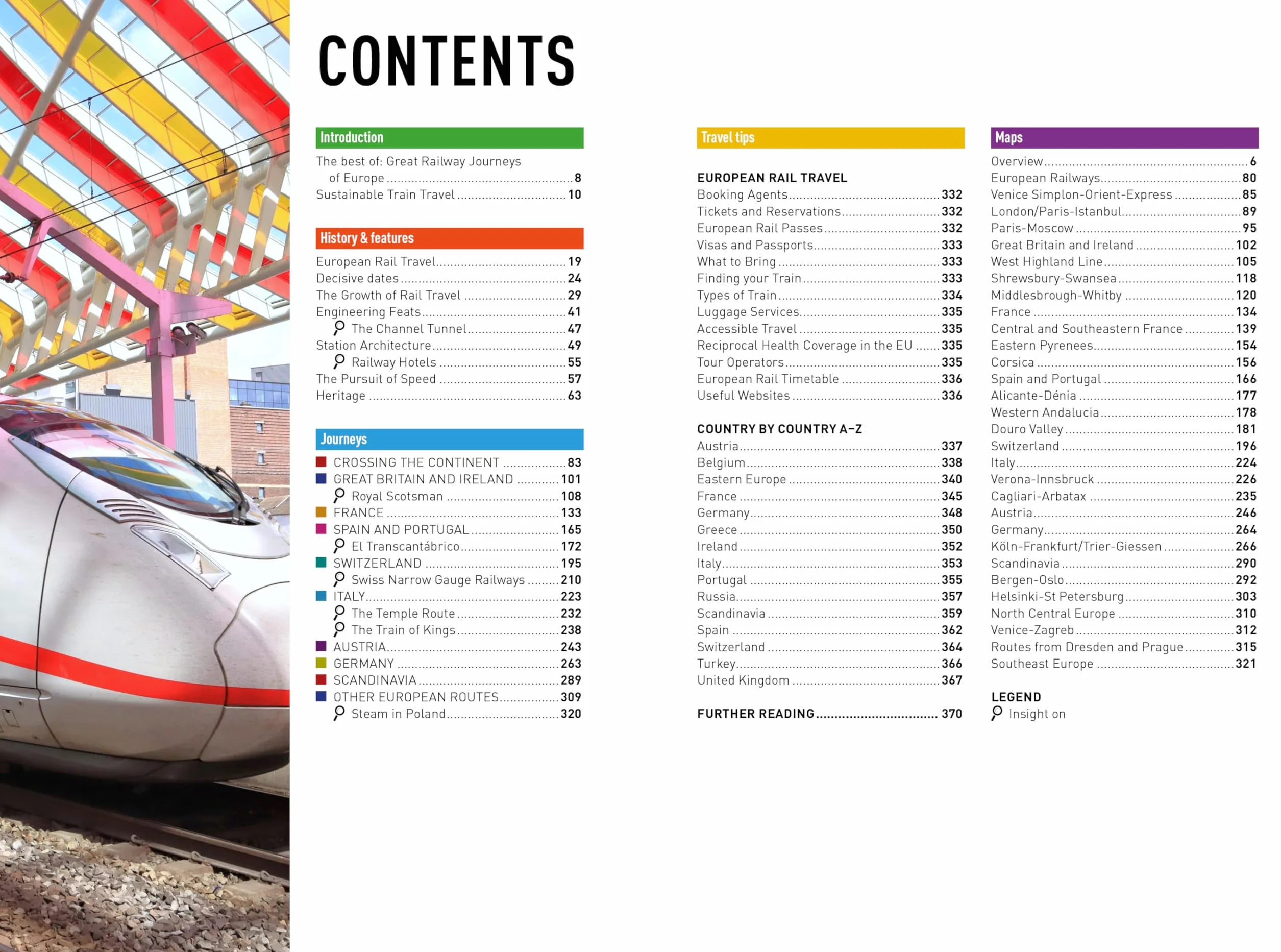 Insight Guides Great Railway Journeys of Europe: Travel Guide with eBook: Travel Guide With Free Ebook