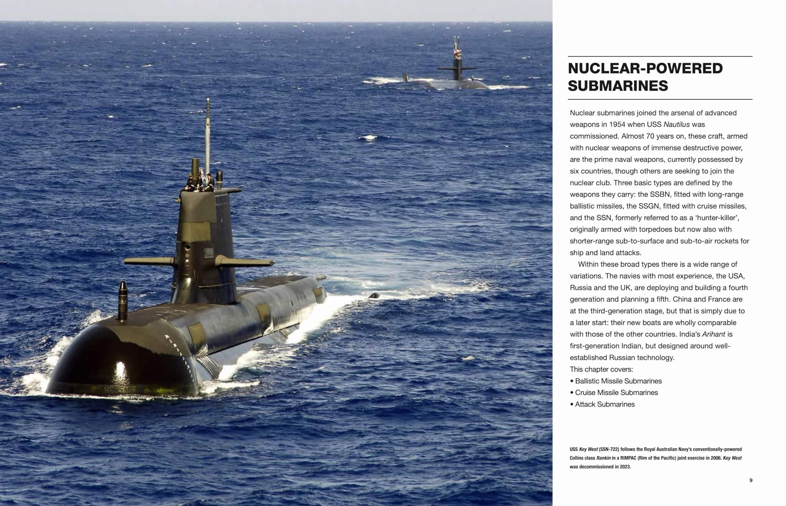 Modern Submarines: Attack * Ballistic * Nuclear