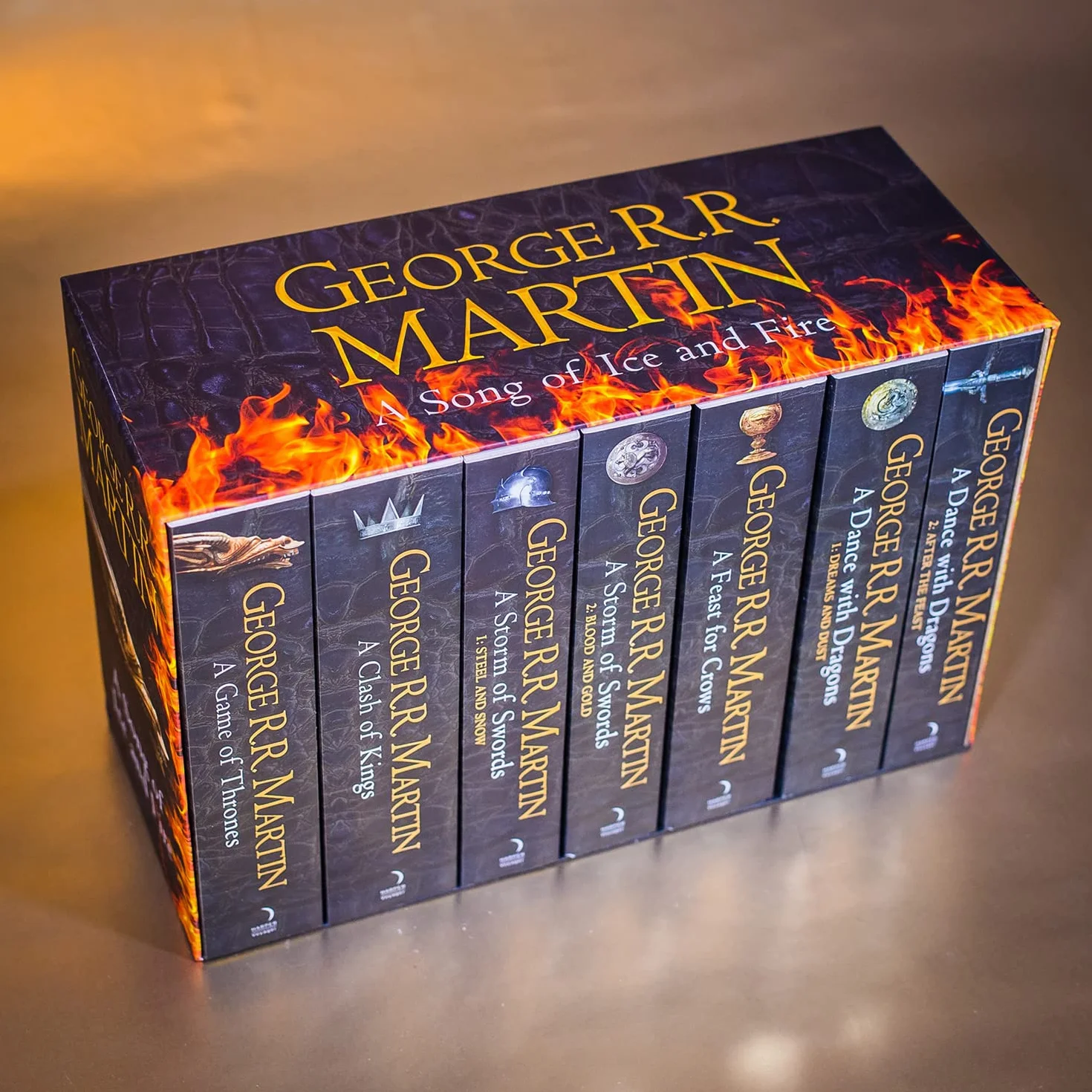 A Game of Thrones: The Story Continues. 7 Volumes Boxed Set: The Complete Boxset of All 7 Books: 1-7: The box-set collection for the bestselling ... Sky TV show and phenomenon GAME OF THRONES