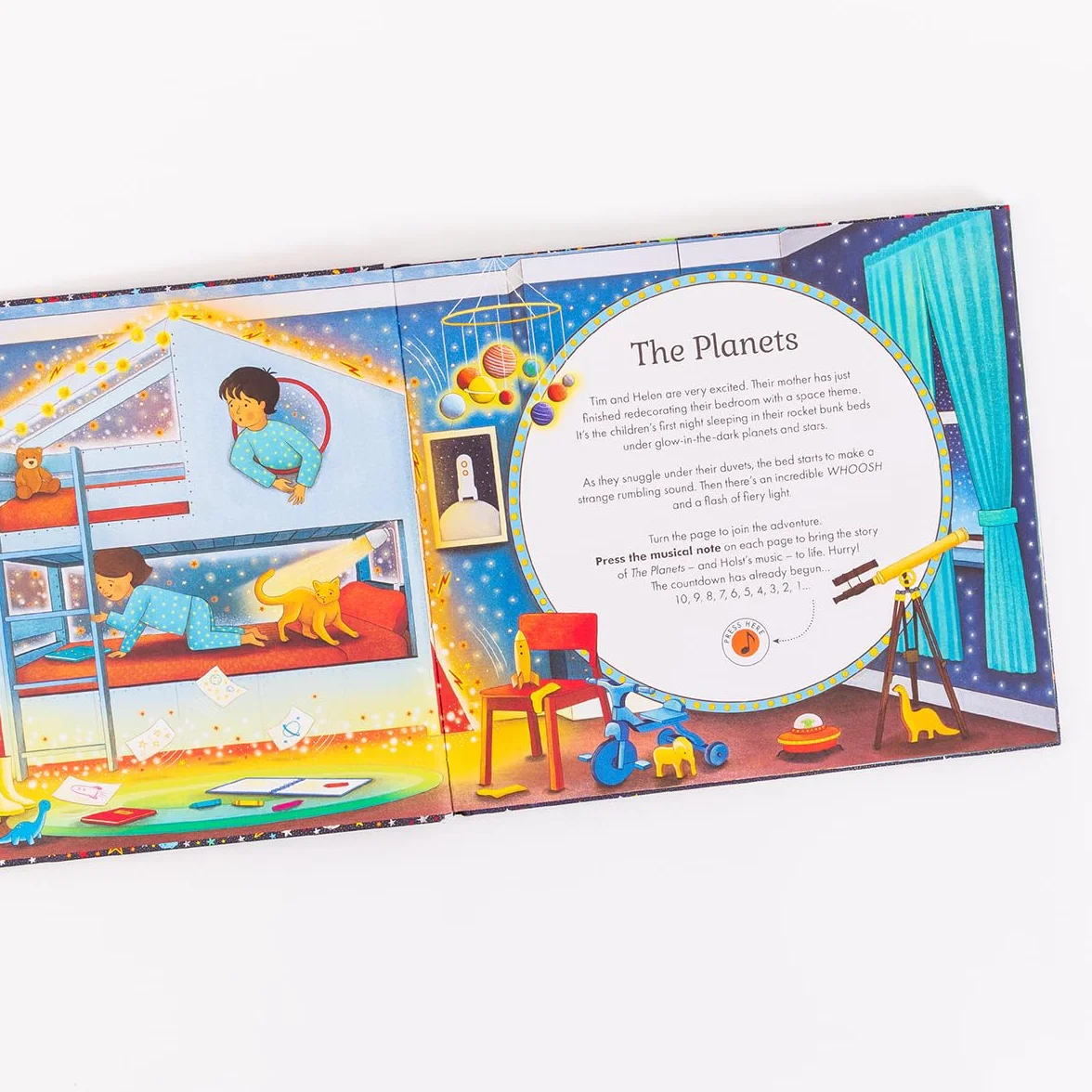 The Story Orchestra: The Planets: Press the Note to Hear Holst's Music: 8