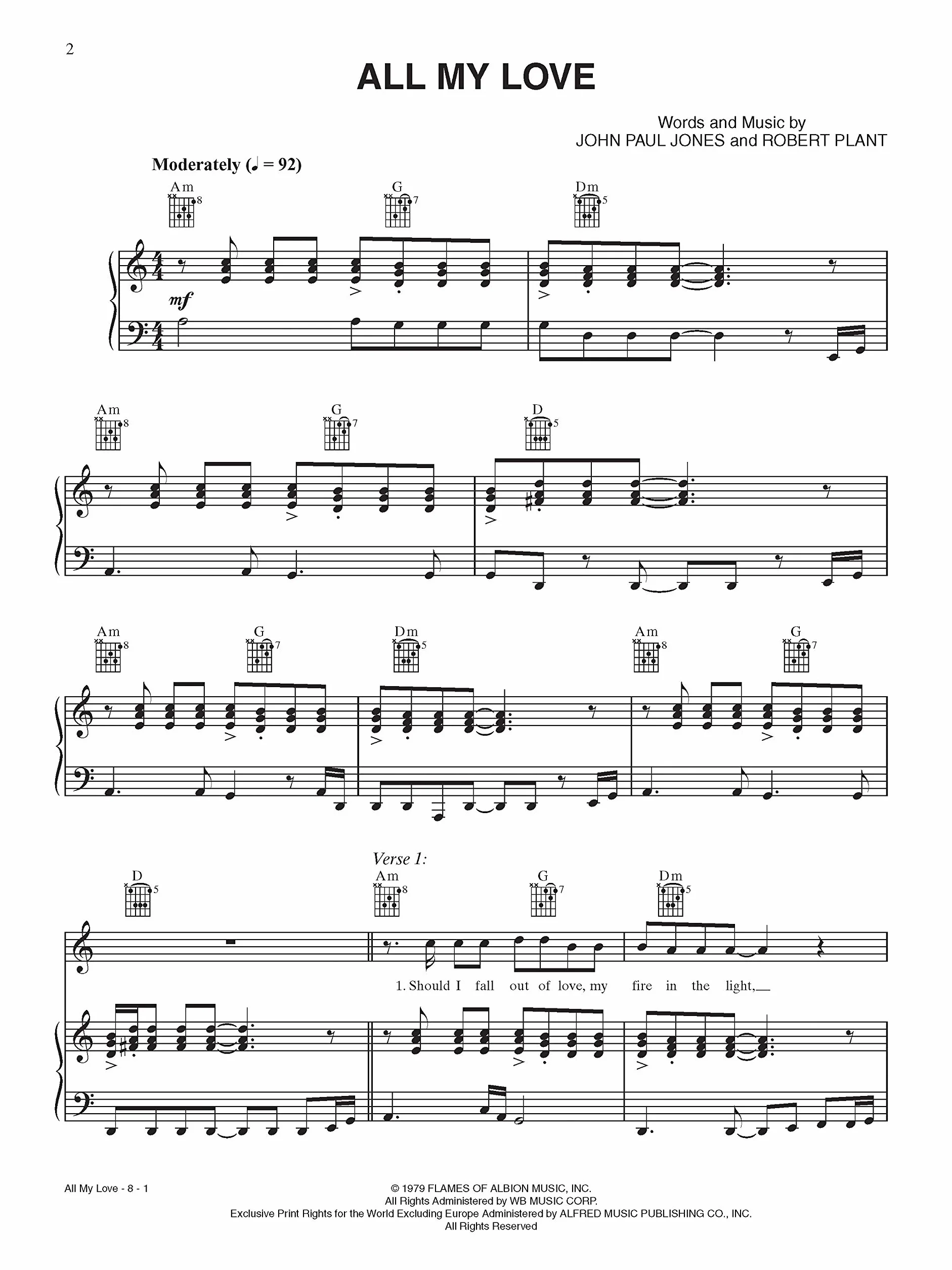 Led Zeppelin: Piano Sheet Music Anthology