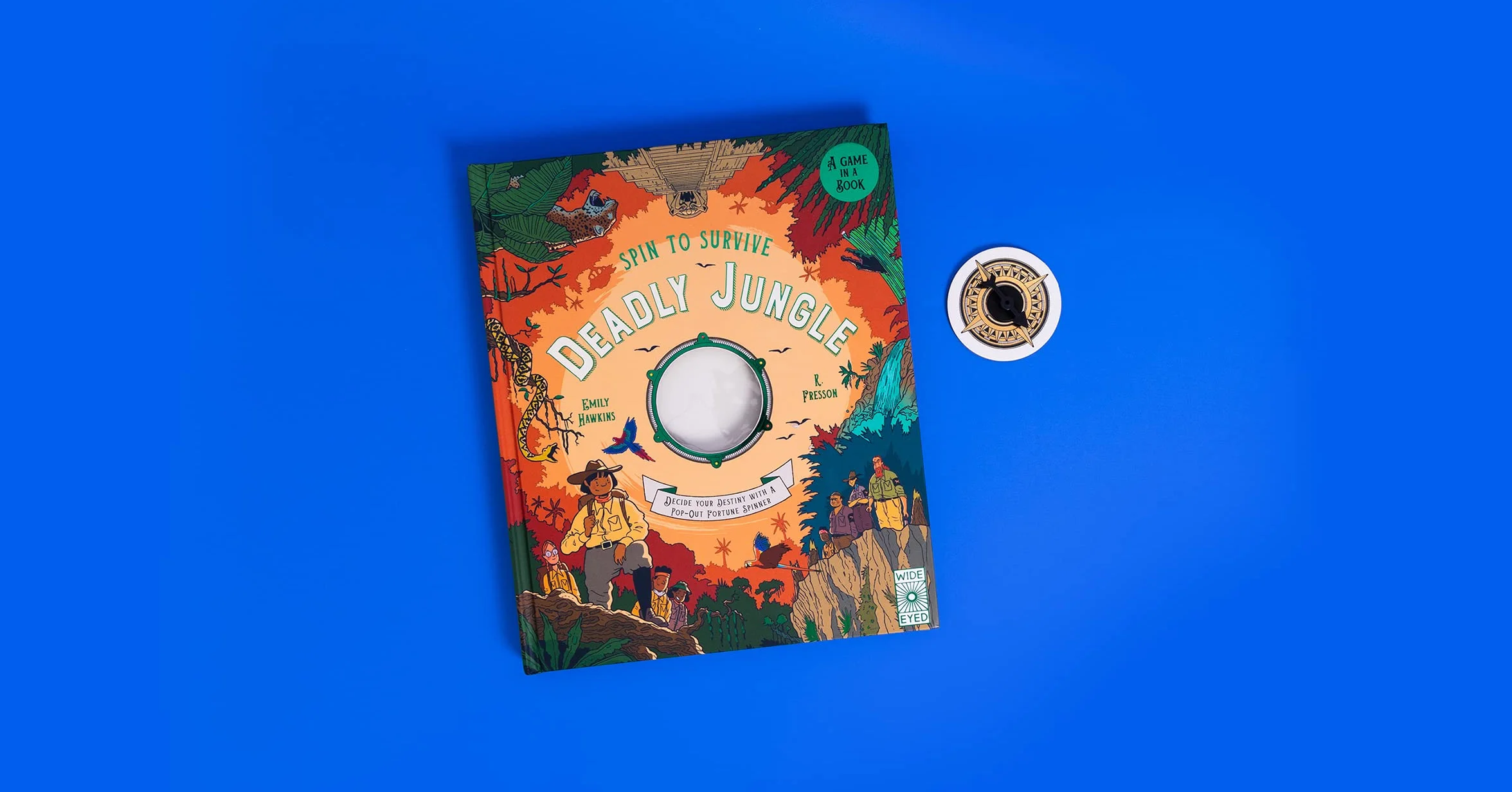 Spin to Survive: Deadly Jungle: Decide Your Destiny with a Pop-Out Fortune Spinner!