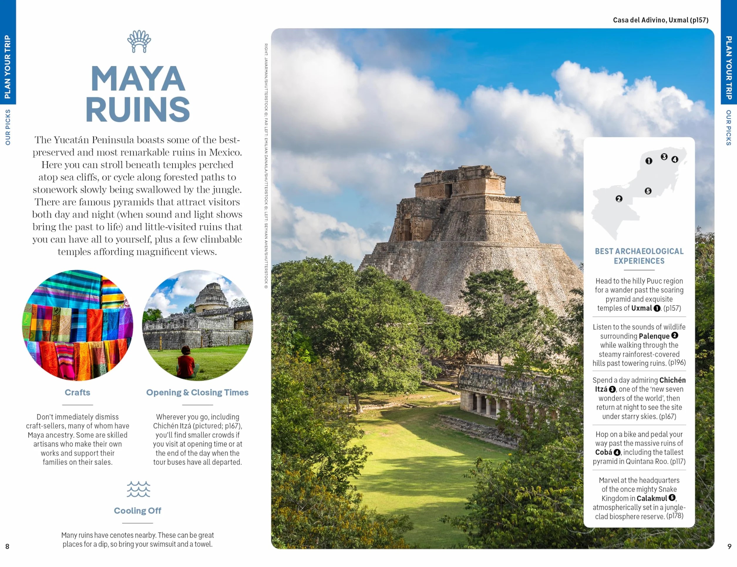 Cancun Cozumel Yucatan 10ed Anglais Perfect for Exploring Top Sights Taking Roads Less Travelled