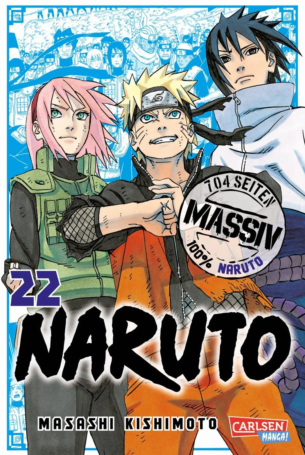 NARUTO Massiv 22: Die Originalserie als umfangreiche Sammelbandausgabe!