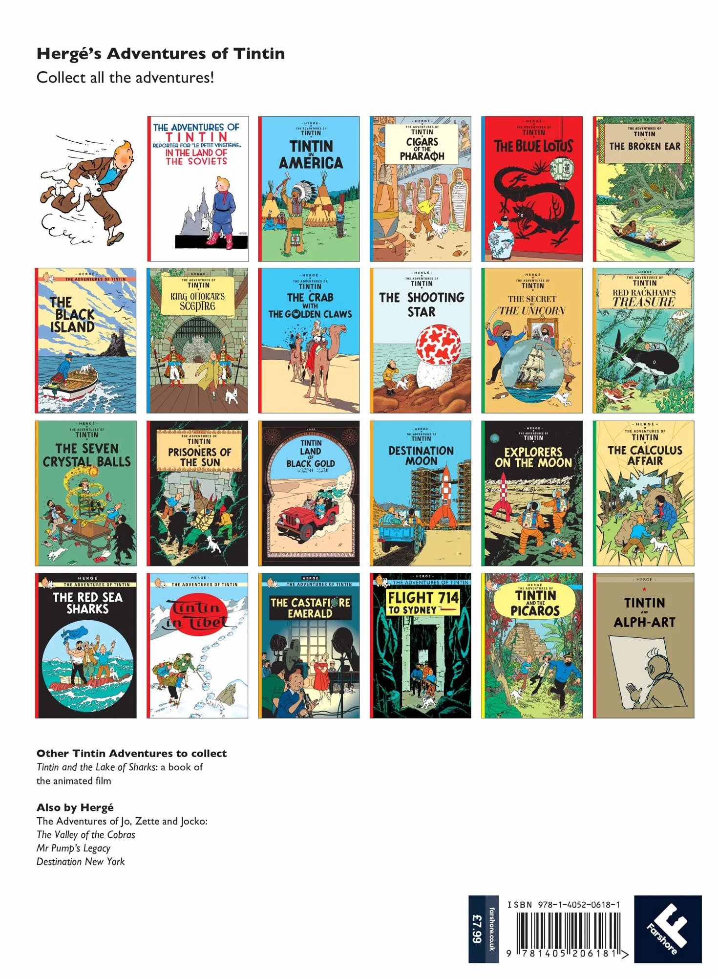 The Black Island: The Official Classic Children’s Illustrated Mystery Adventure Series: 1 (The Adventures of Tintin)