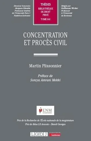 Concentration et procès civil: 641