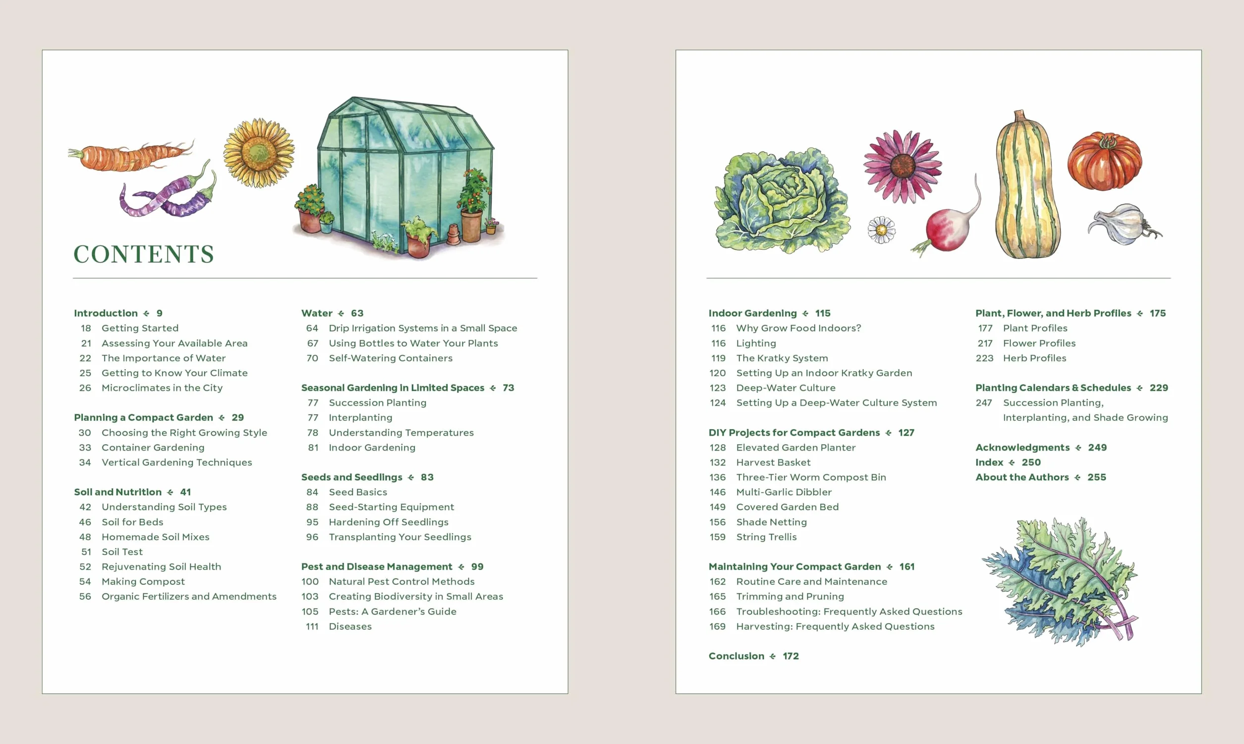 The Compact Garden: A Beginner's Guide to Growing Vegetables in Small Spaces