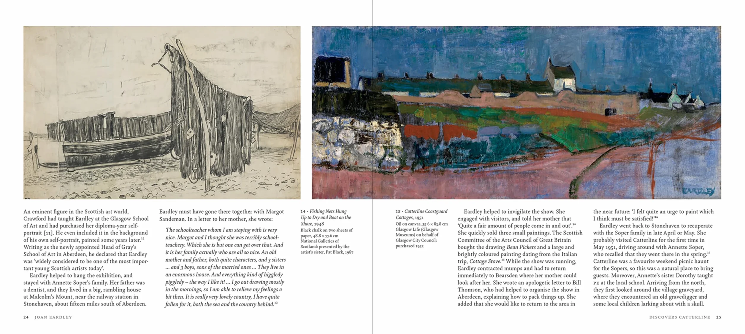 Joan Eardley Land & Sea A Life in Catterline /anglais