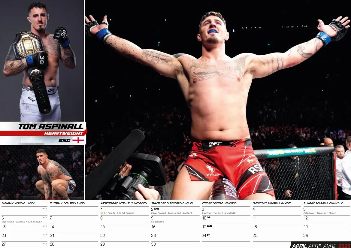 MMA Superstars 2026 UFC - Calendario - Calendrier