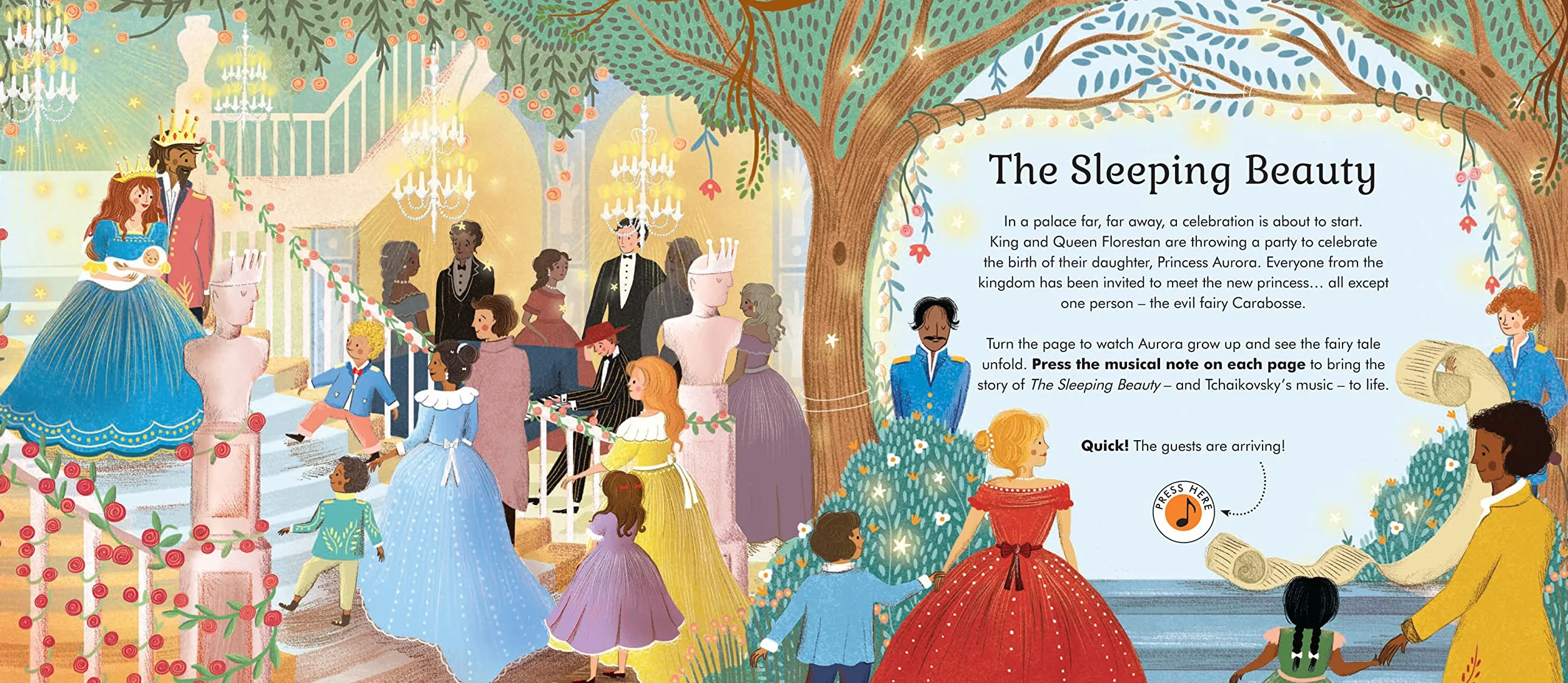The Story Orchestra: The Sleeping Beauty: Press the note to hear Tchaikovsky's music: 3