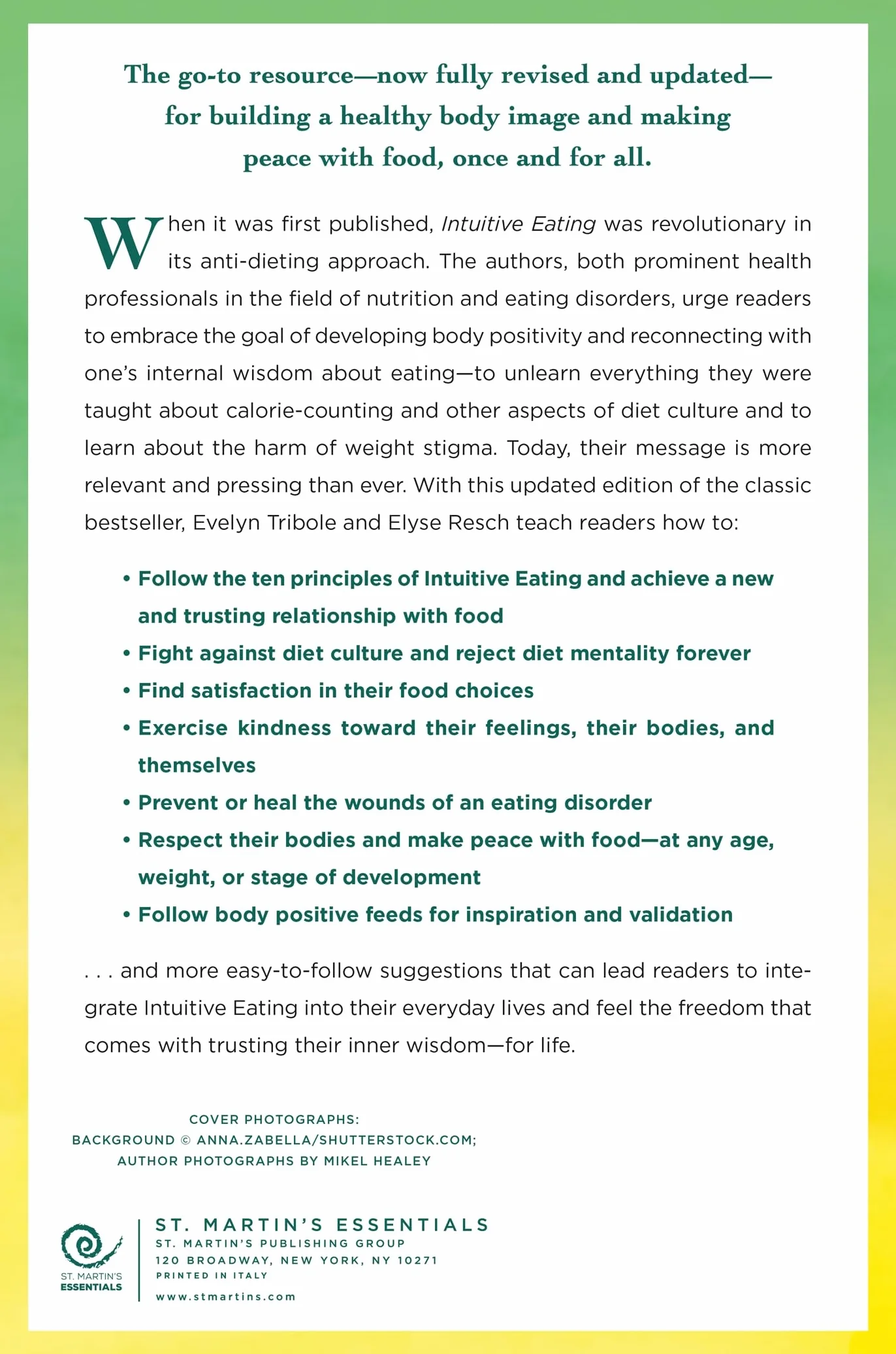 Intuitive Eating, 4th Edition: A Revolutionary Anti-Diet Approach