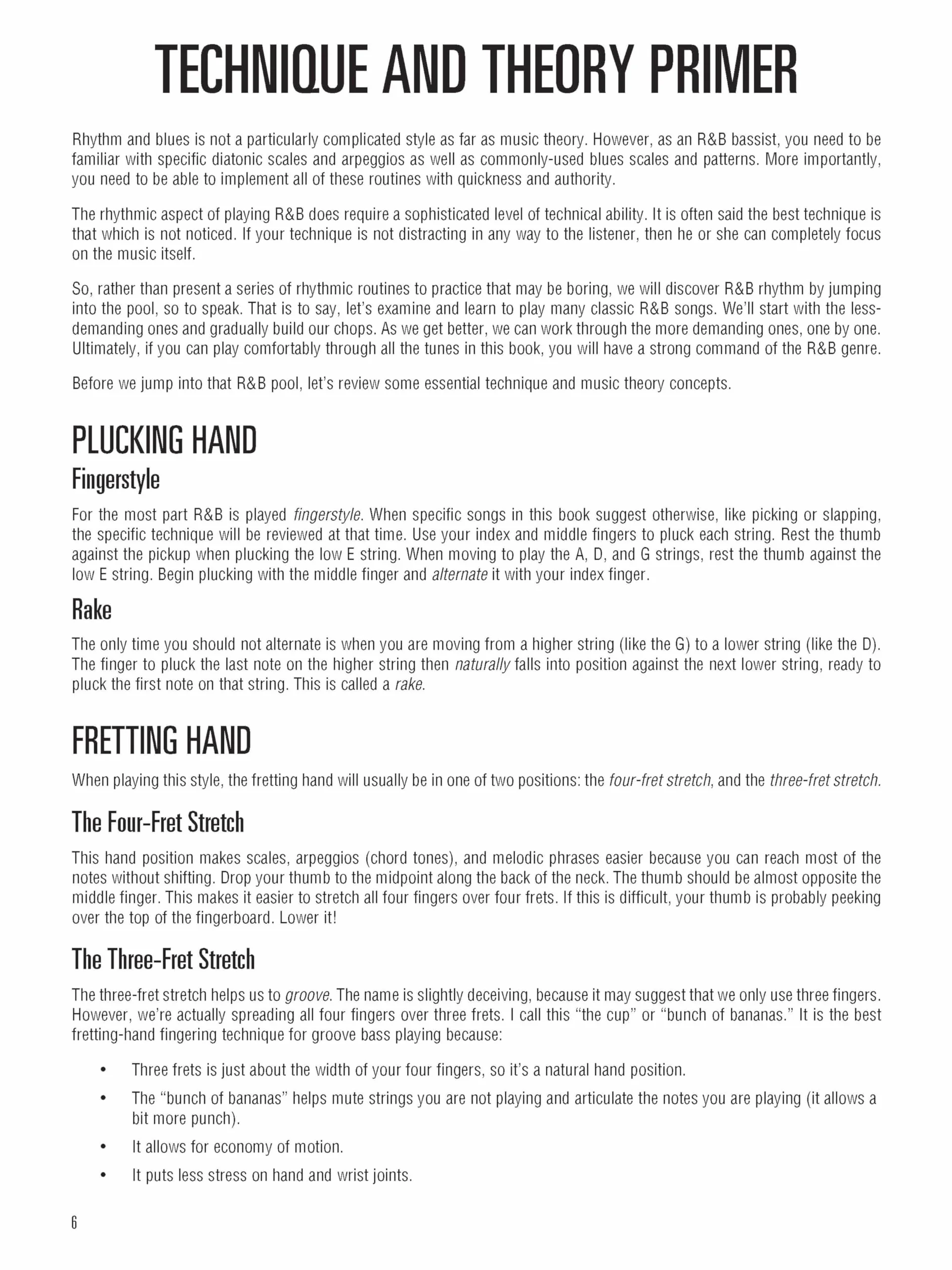 R&B Bass - A Guide to the Essential Styles and Techniques: Hal Leonard Bass Method Stylistic Supplement