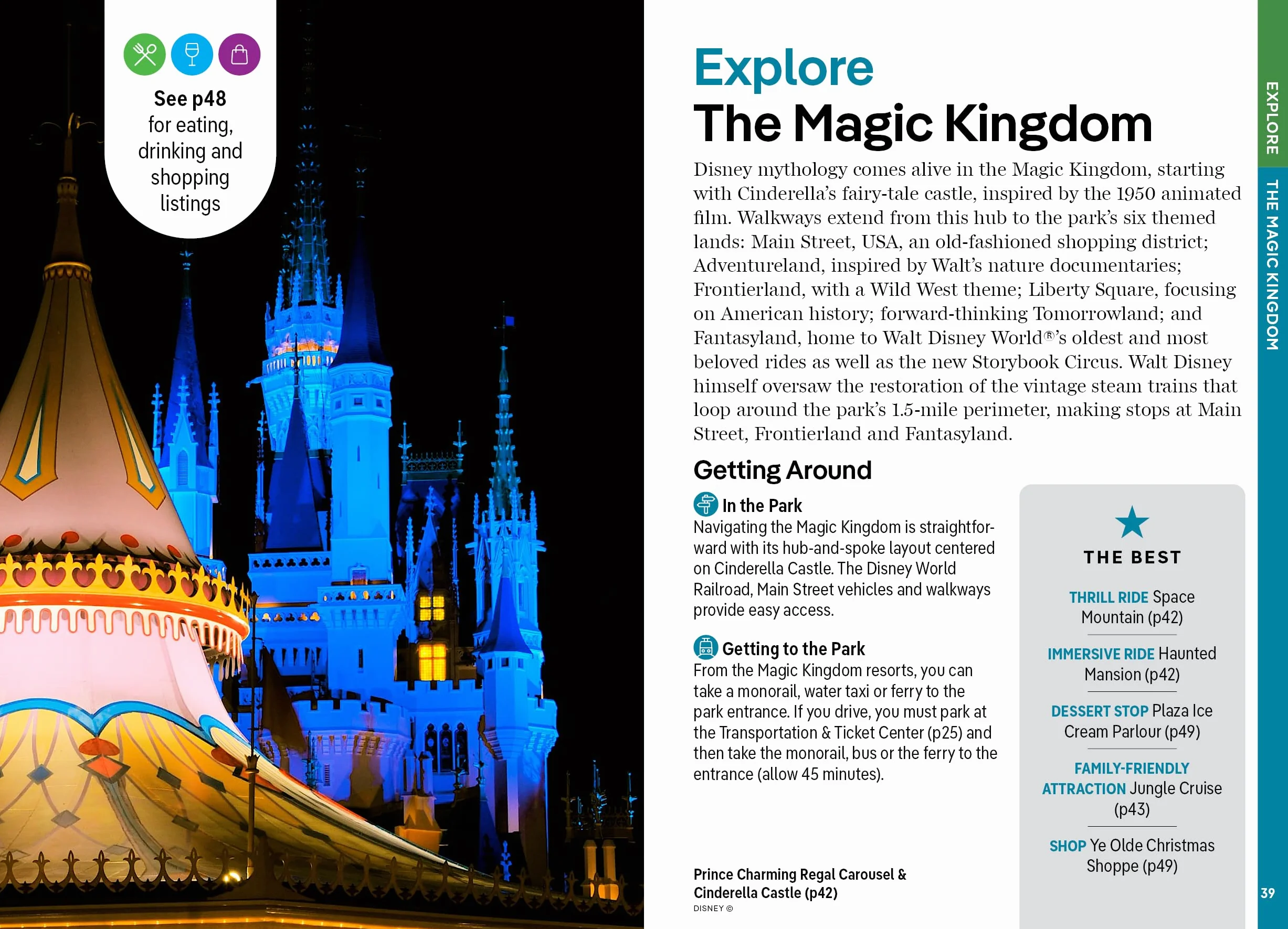 Pocket Orlando & Walt Disney World Resort 4ed -anglais-: Discover Twice the Region in Half the Time | Top Sights | Maps & Walking Tours | Covers The Magic Kingdom, Disney's Hollywood Studios and more