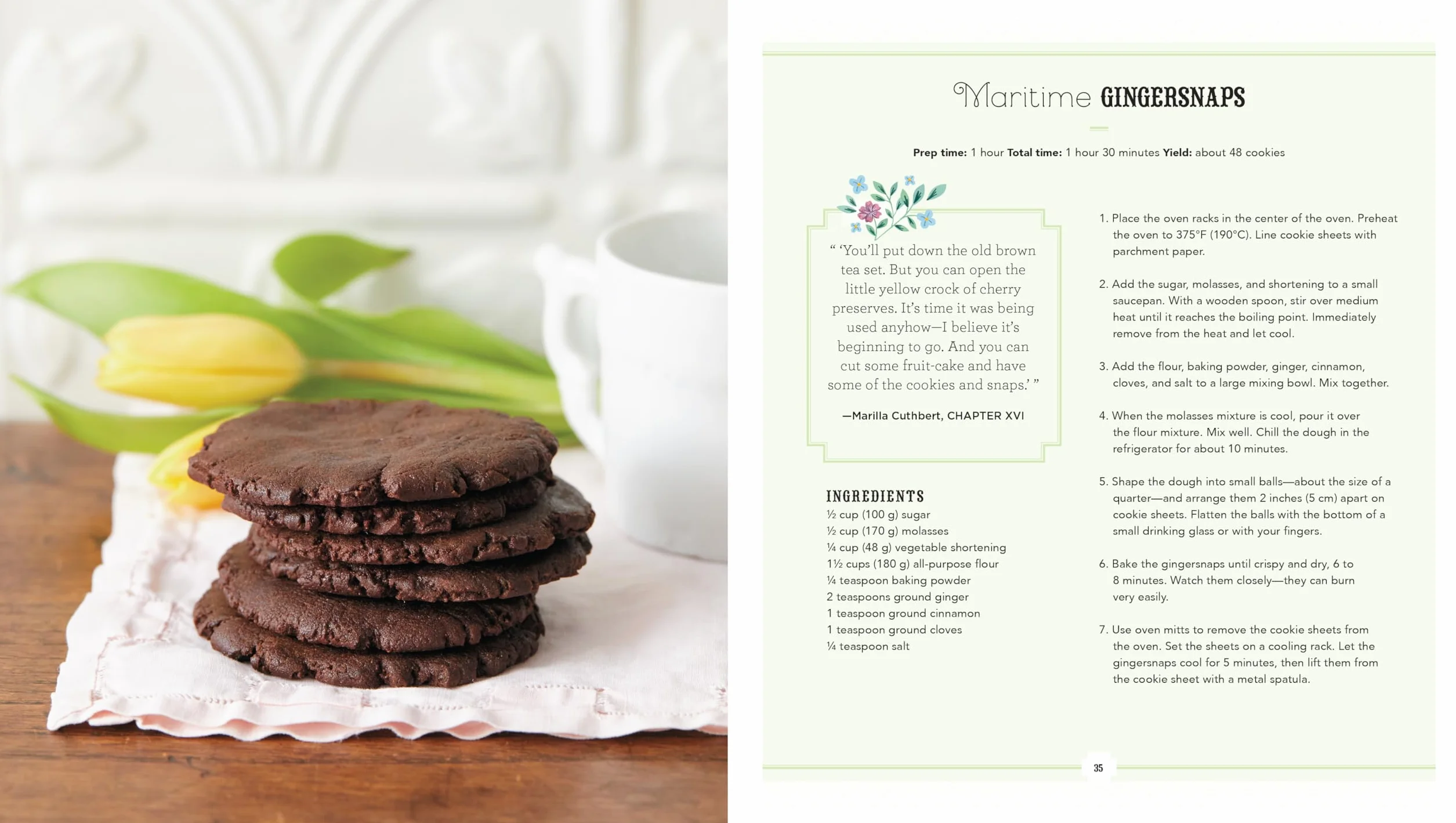 The Anne of Green Gables Cookbook: Charming Recipes from Anne and Her Friends in Avonlea
