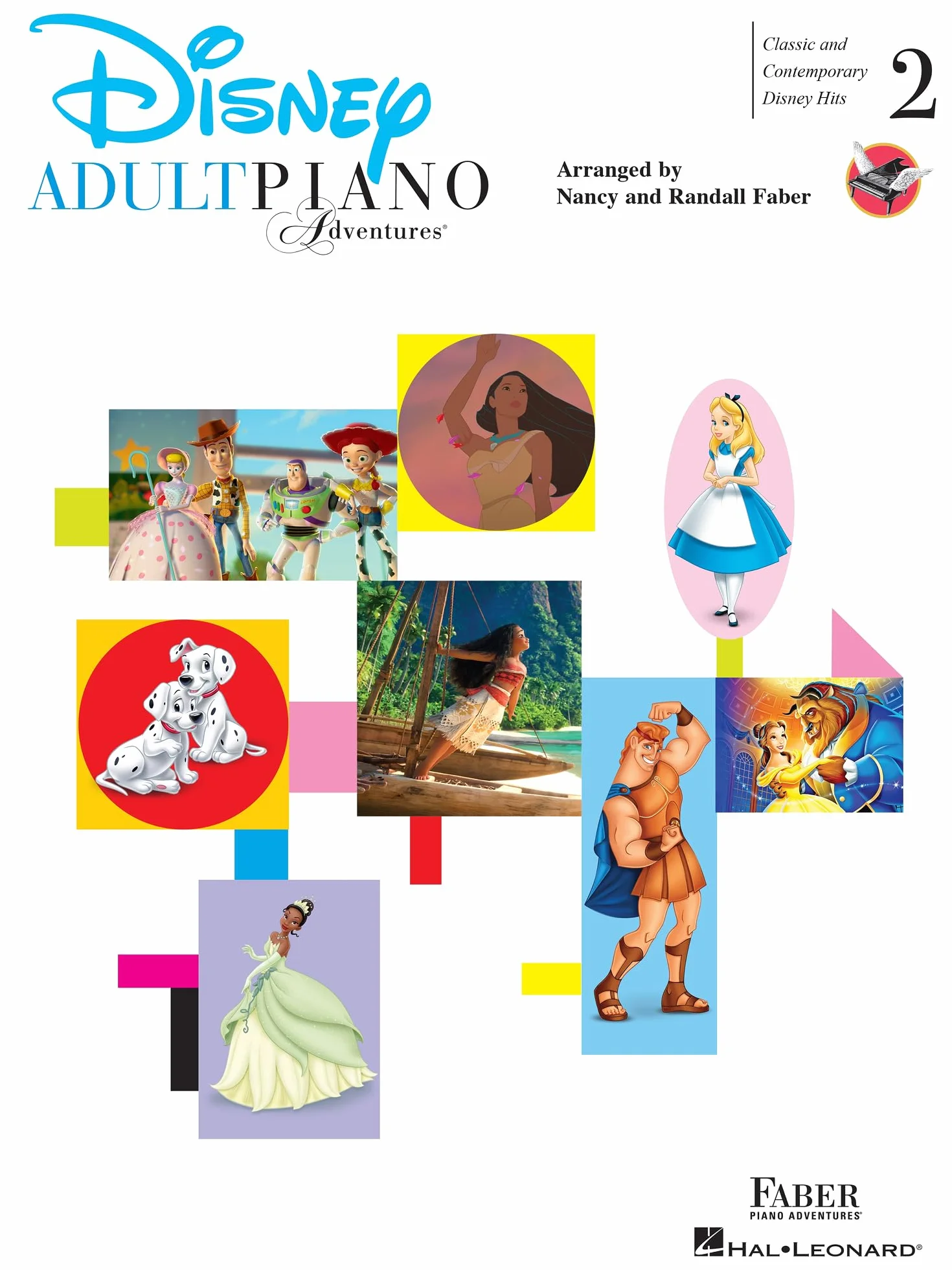 Adult piano adventures - disney book 2 - classic and contemporary disney hits - piano