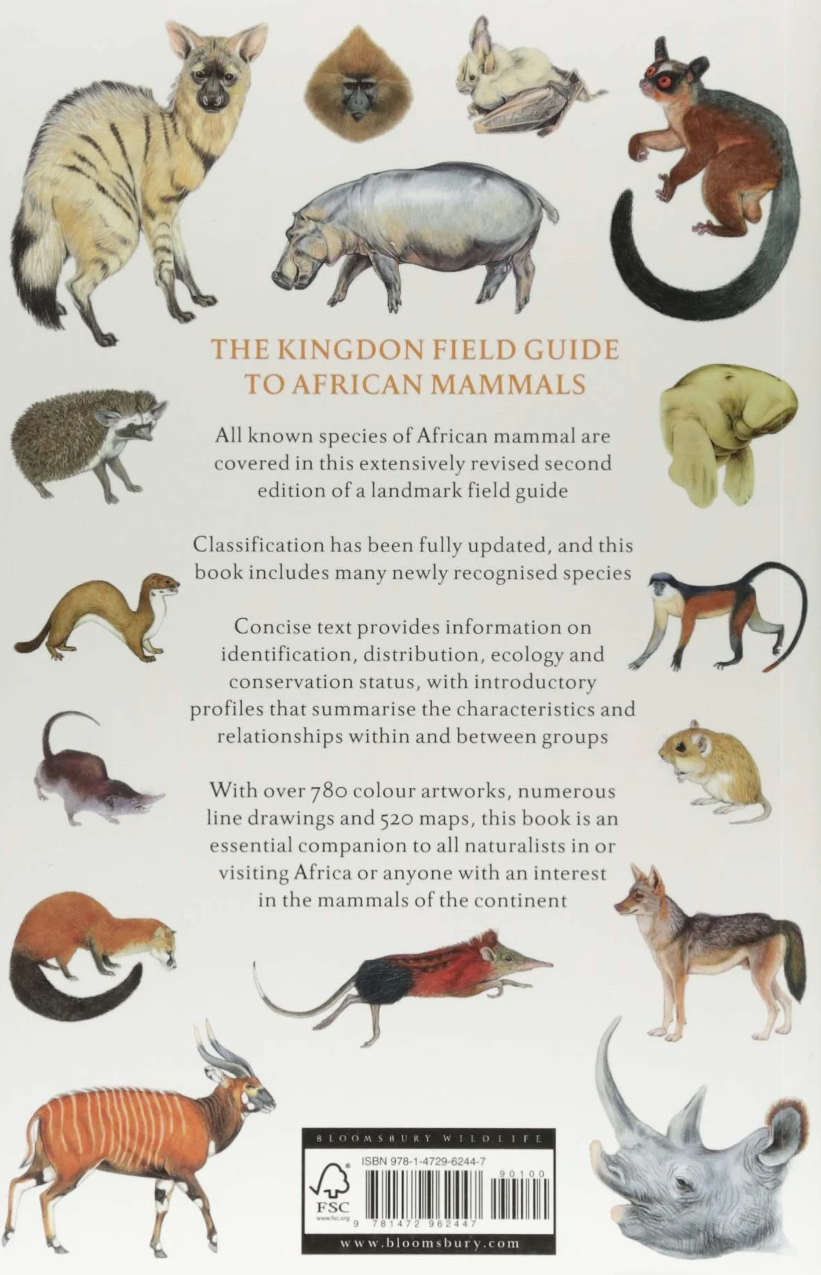 The Kingdon Field Guide to African Mammals: Second Edition