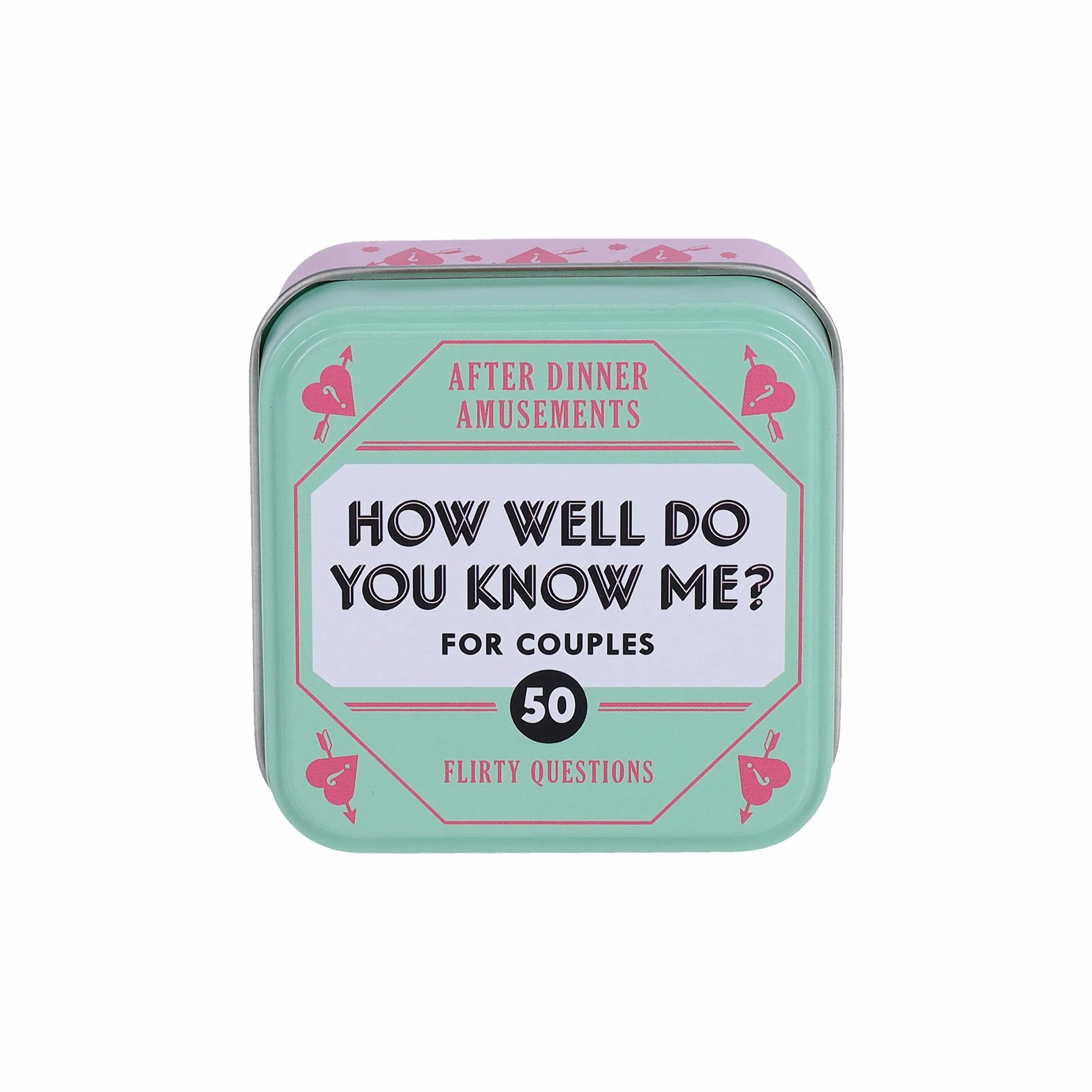 After Dinner Amusements: How Well Do You Know Me? for Couples: 50 Flirty Questions