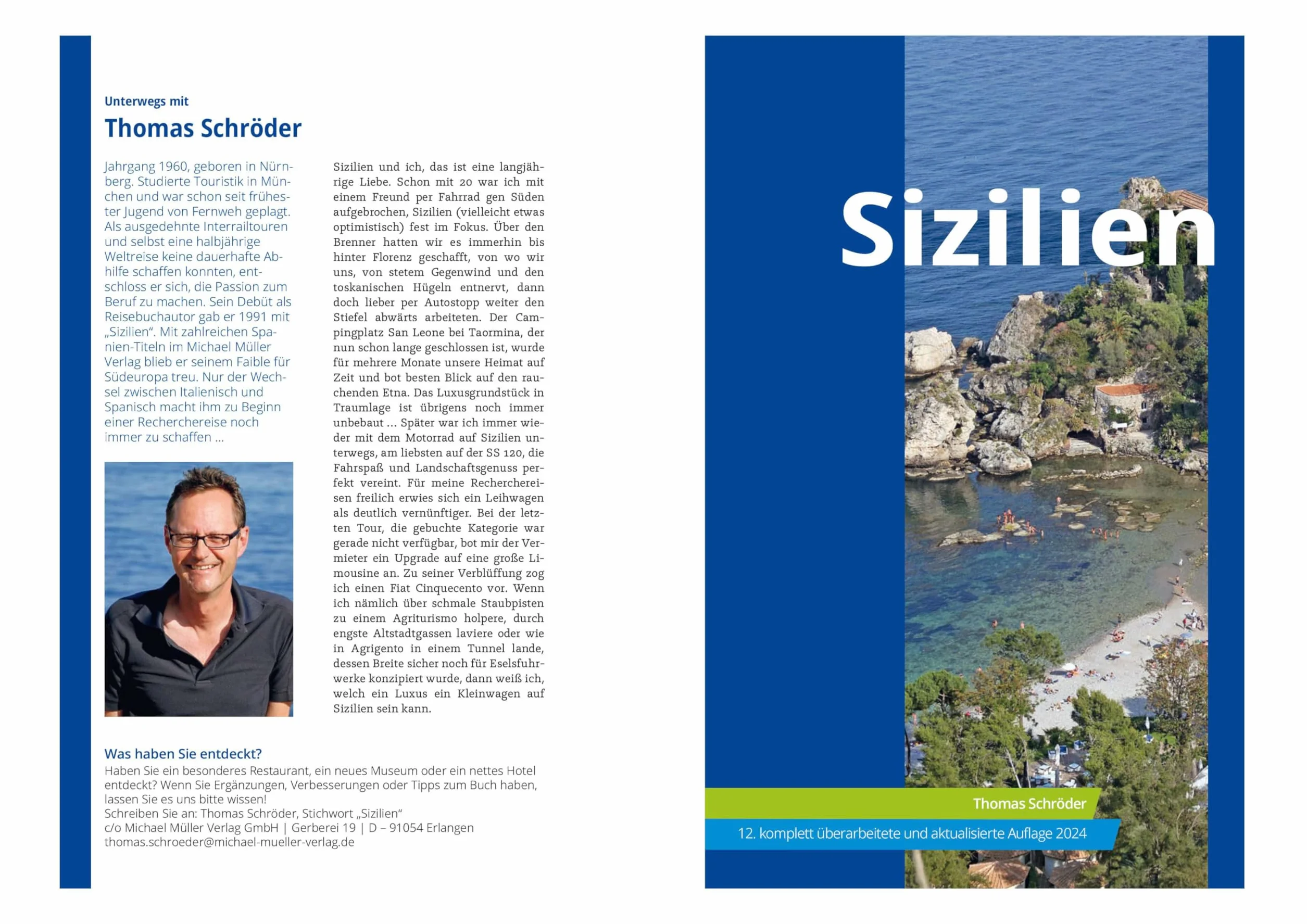 MICHAEL MÜLLER Reiseführer Sizilien: 100% authentisch, aktuell und vor Ort recherchiert. Inkl. Faltkarte.