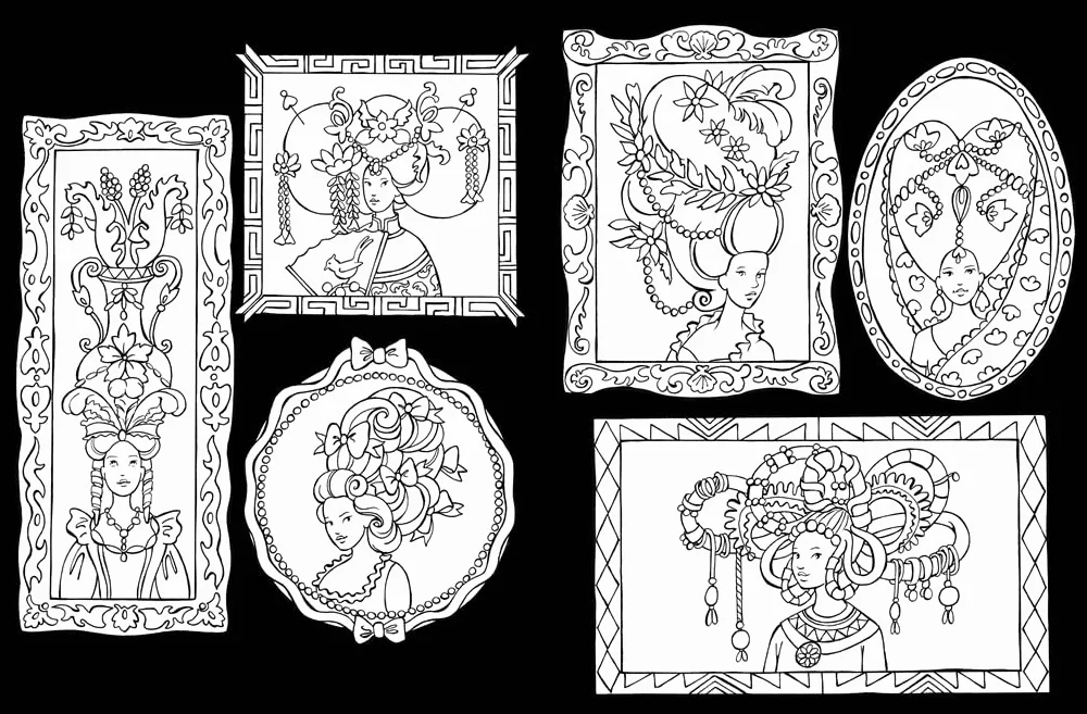 The Princess Colouring Book