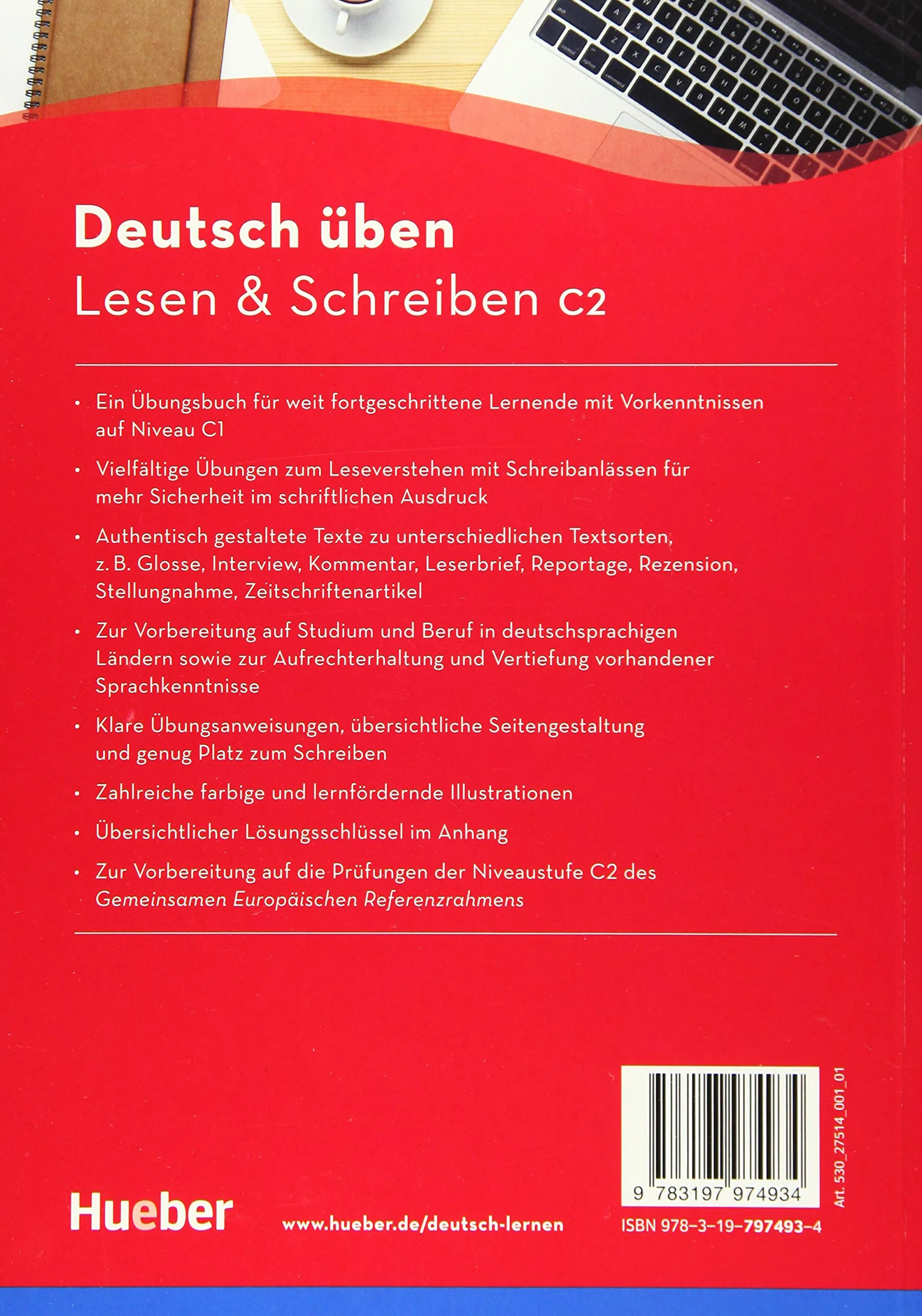 Deutsch üben. Lesen & Schreiben C2. Per le Scuole superiori