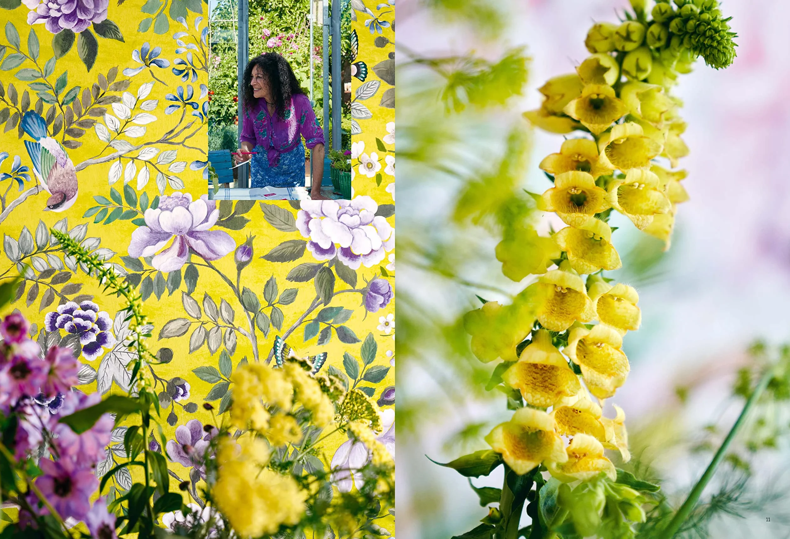 Moody Blooms Designing With Nature /anglais