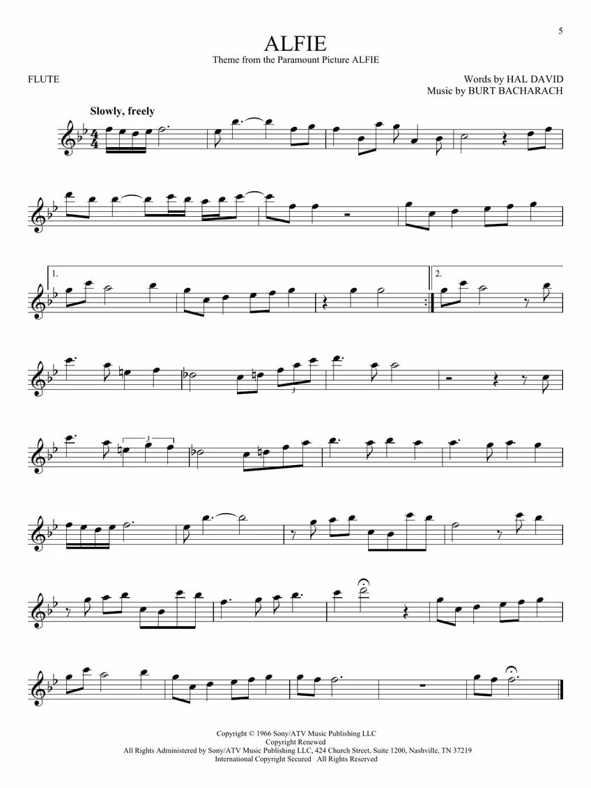 101 movie hits for flute - flute traversiere - recueil