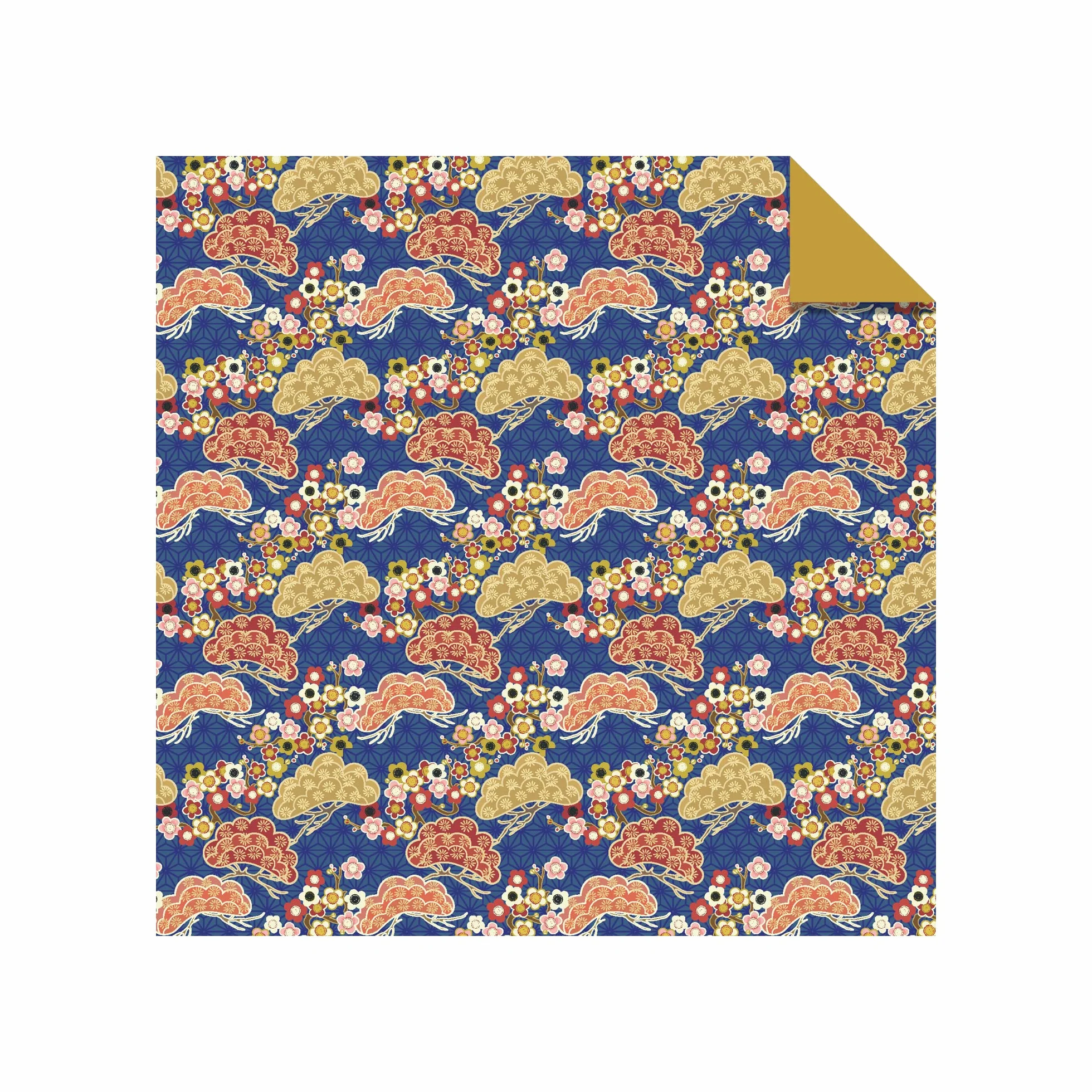 Tuttle Origami Paper Cherry Blossoms 200 Sheets 6" (15 cm) 12 Colors Instructions for 8 Projects