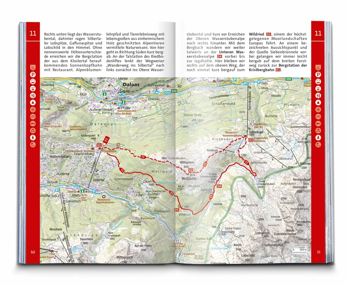 KOMPASS Wanderführer Montafon, Arlberg, Silvretta, 60 Touren mit Extra-Tourenkarte: GPS-Daten zum Download: 5604