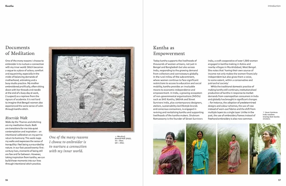 Kantha Sustainable Textiles and Mindful Making