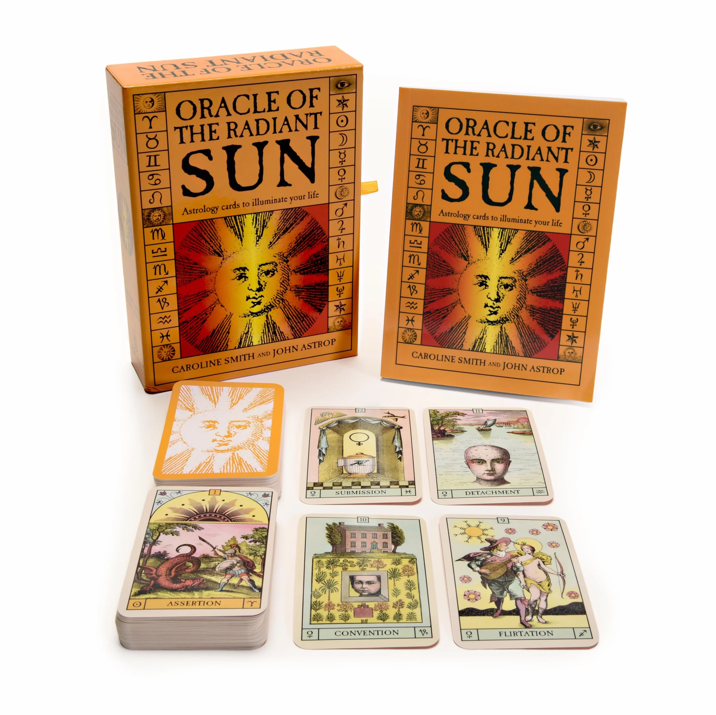 Oracle of the Radiant Sun: Astrology Cards with 84 Cards and Guide Book
