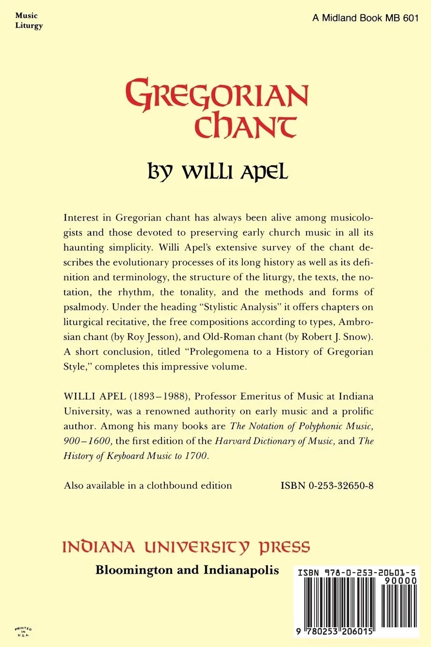 Gregorian Chant: 0601