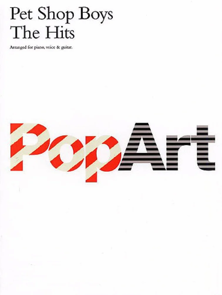 Pet shop boys: the hits piano, voix, guitare